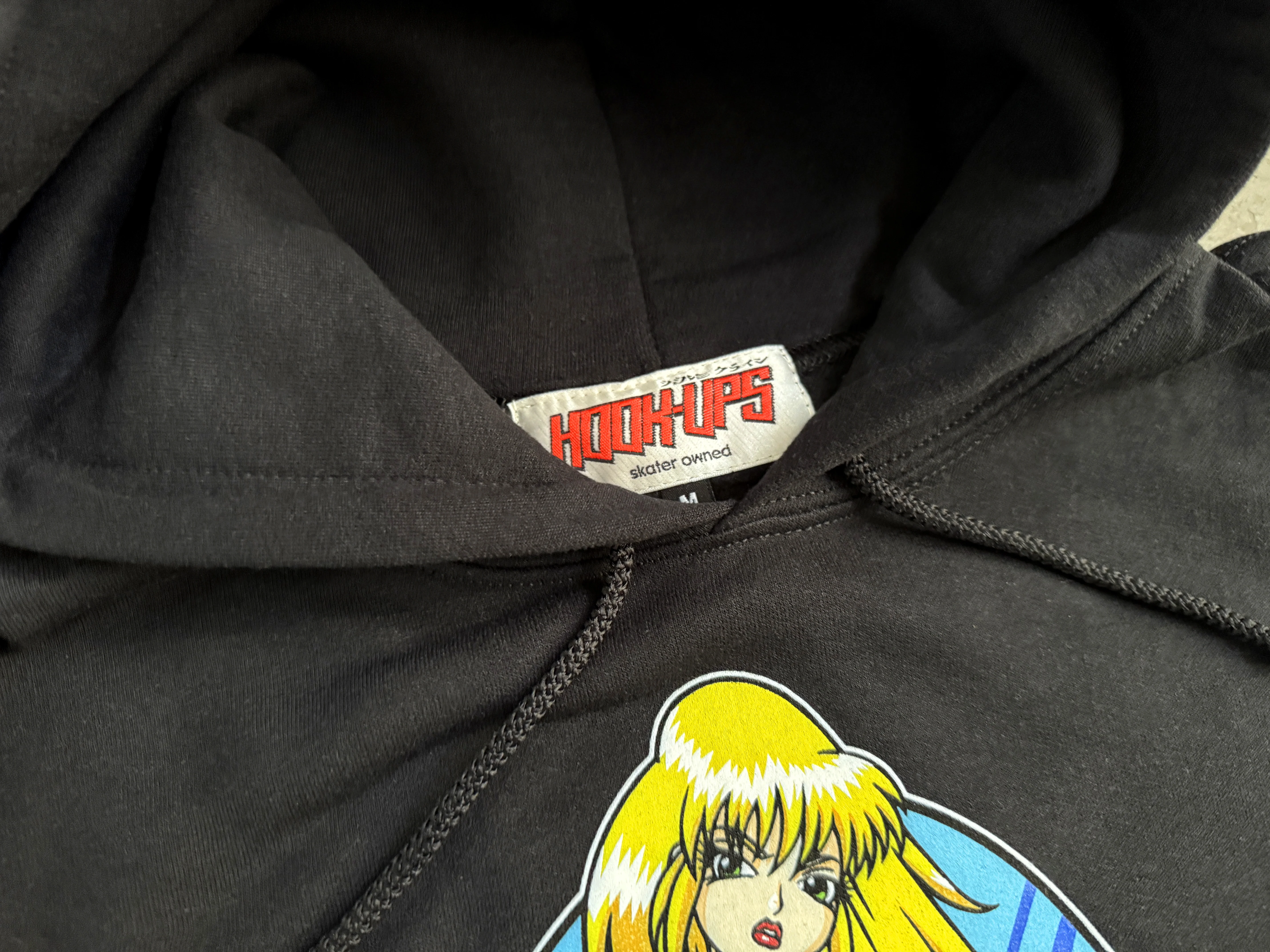 357 Hooded Sweatshirt BLACK - Image 4