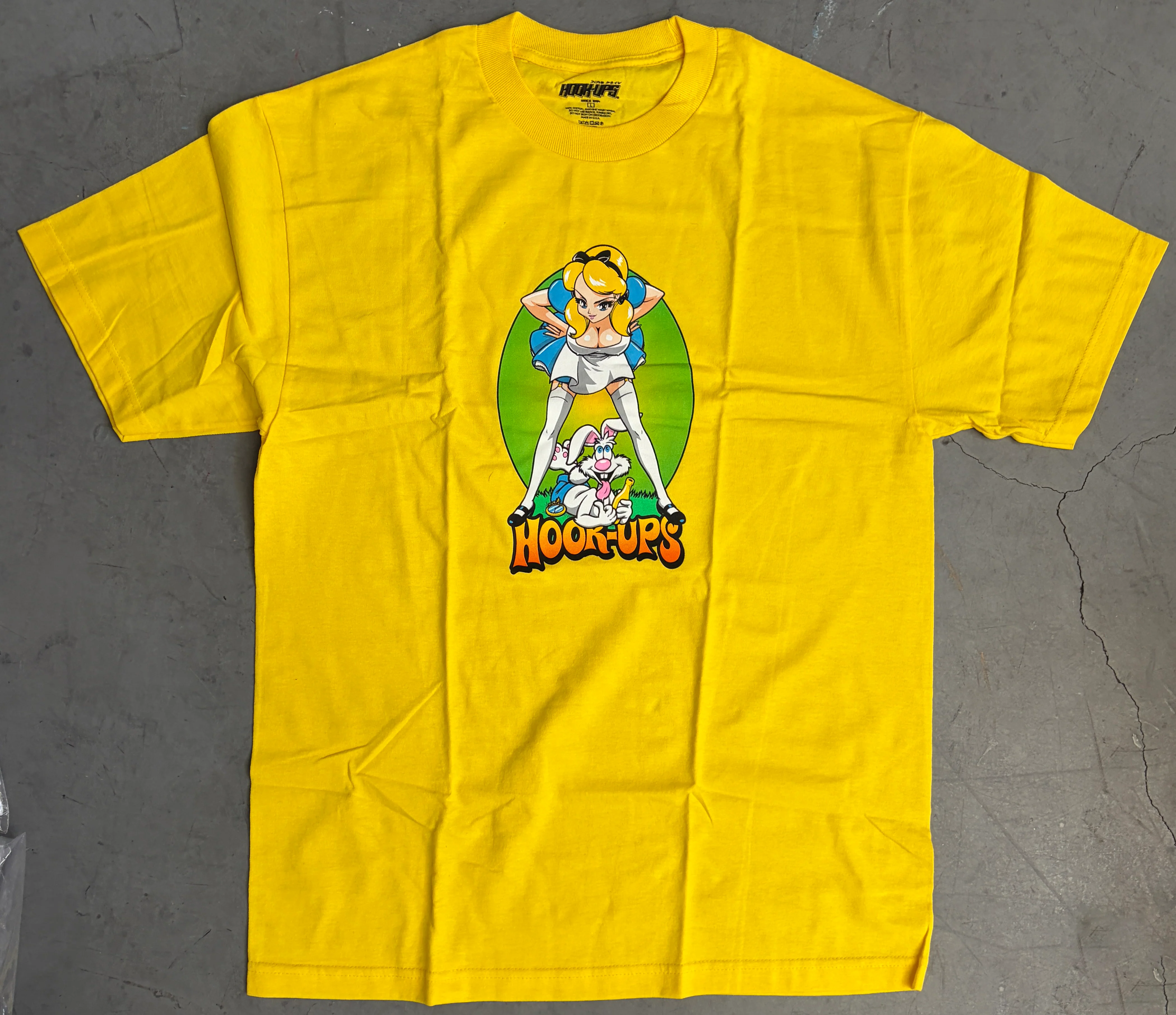 Alice & Friends - YELLOW T-SHIRT - NEW OLD STOCK FROM 2010 - Image 3