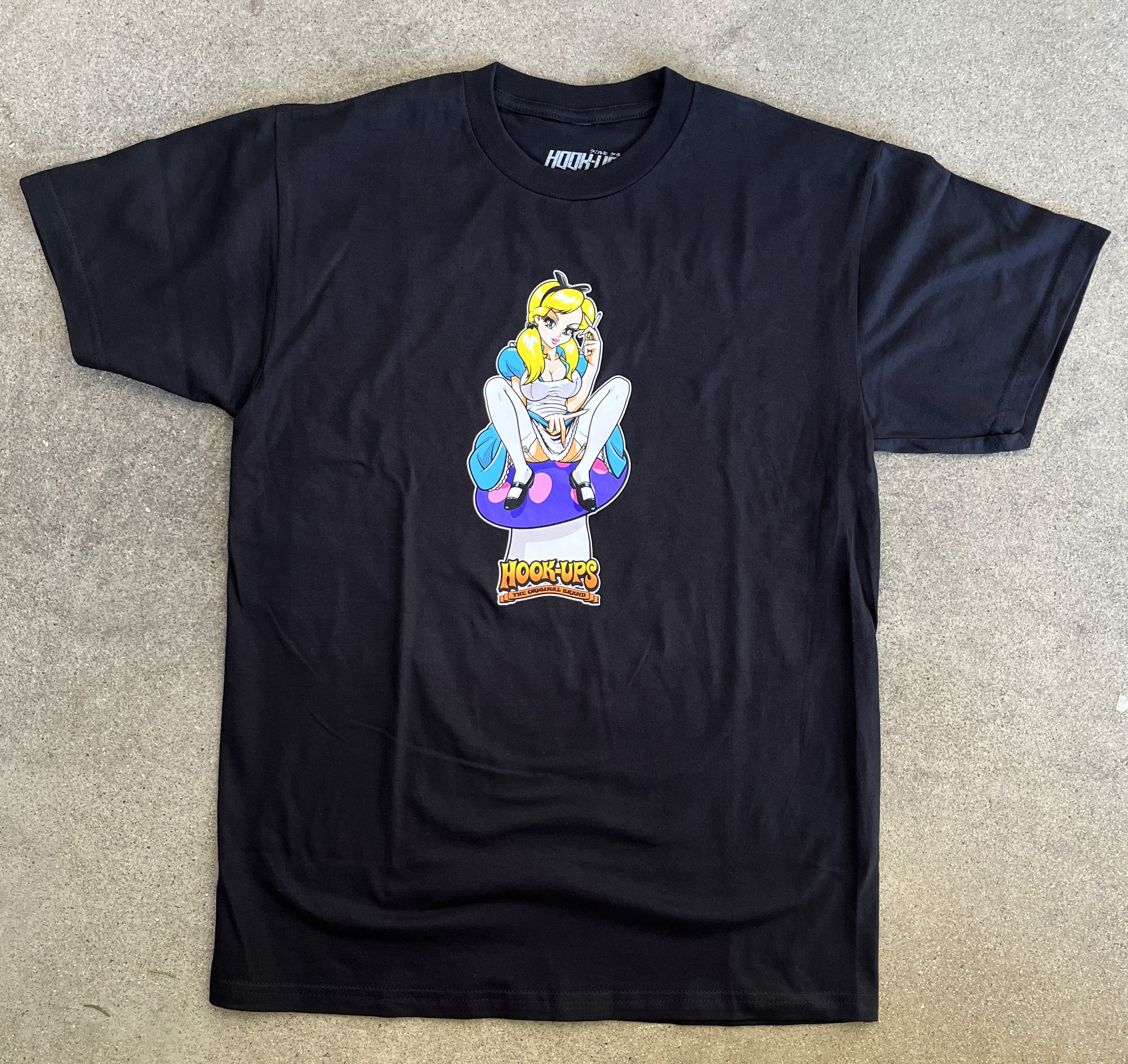 Alice T-shirt - BLACK - Image 3