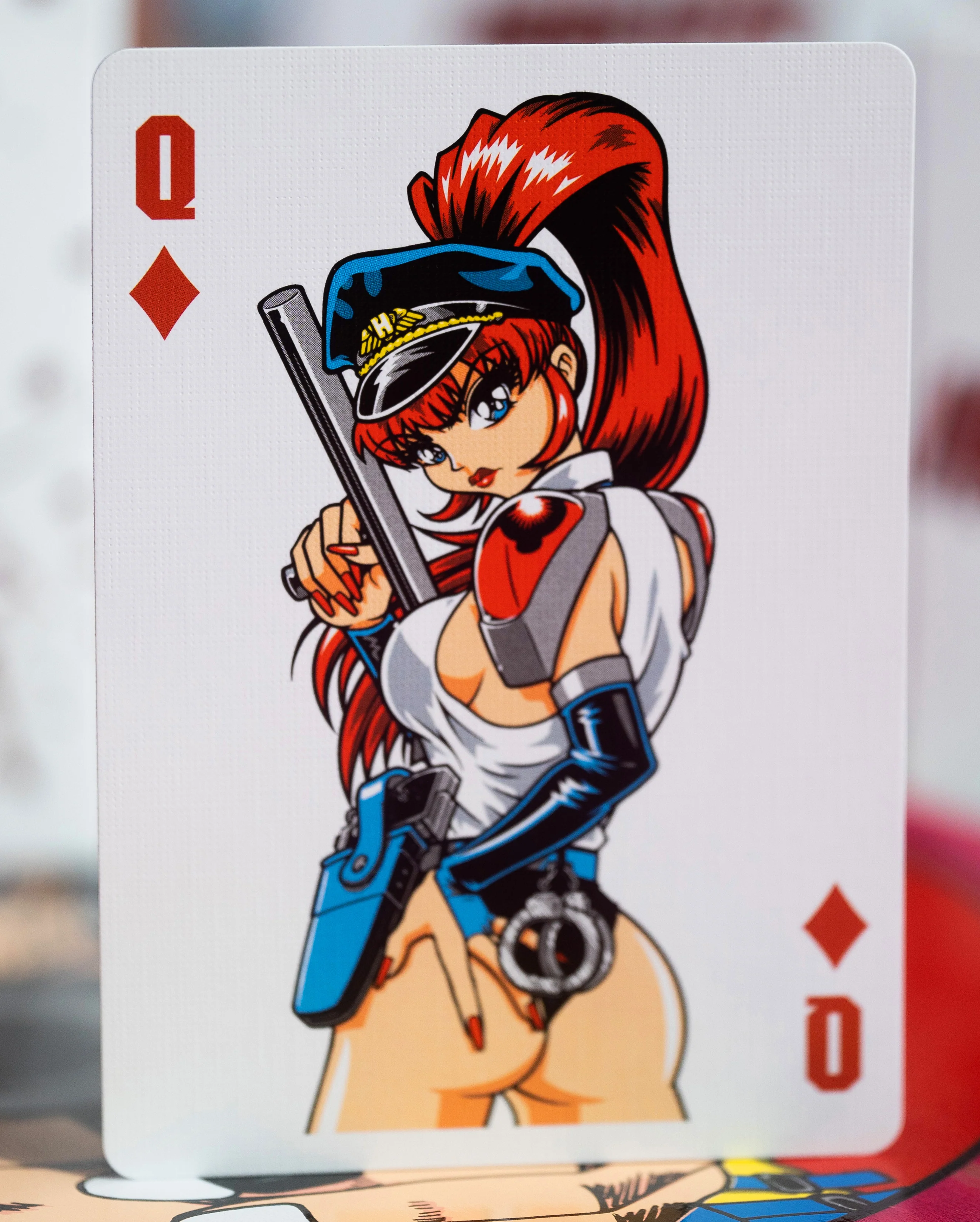 Barrel of a Gun Playing Cards GILDED LIMITED EDITION GOLD PRISM - Image 10
