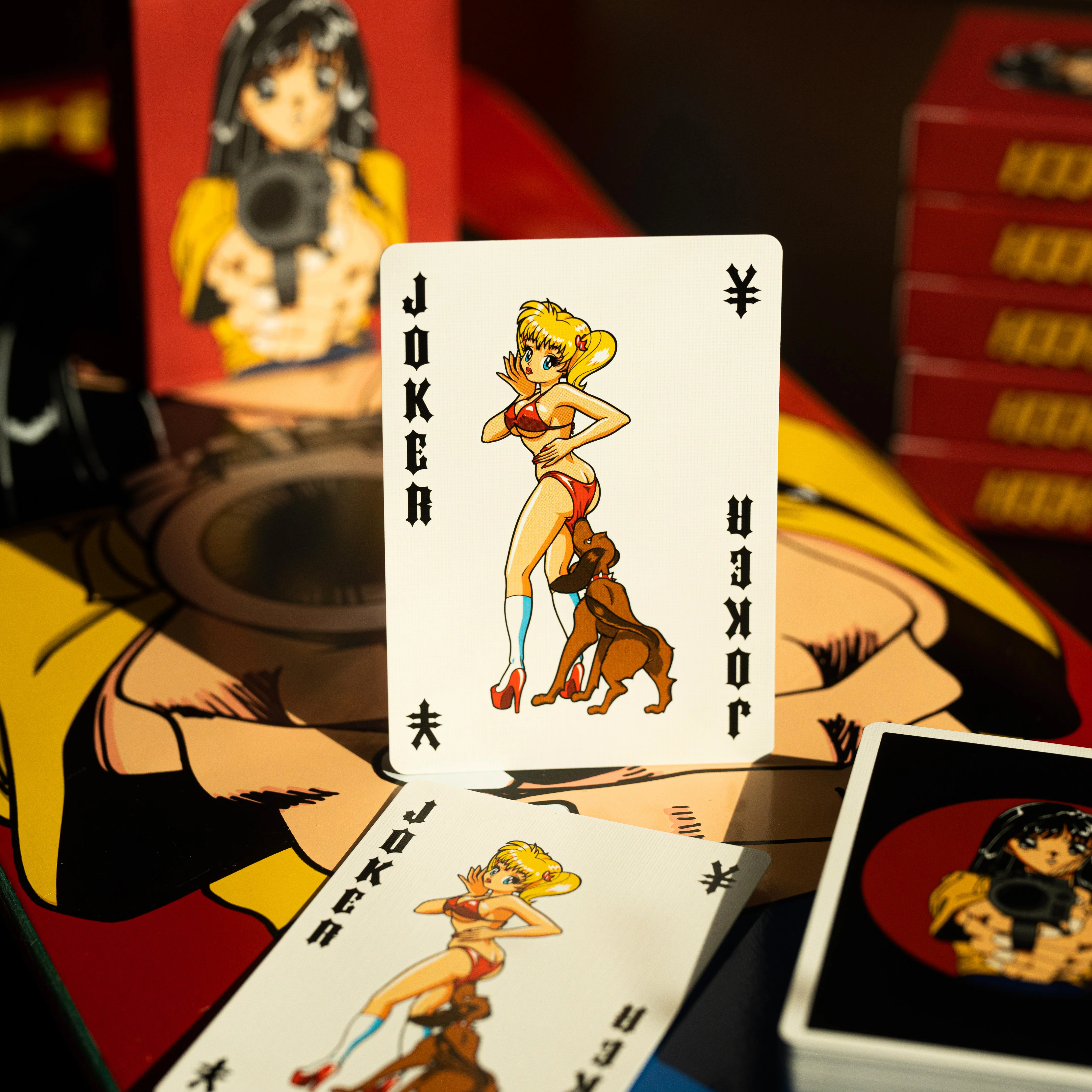 Barrel of a Gun Playing Cards GILDED LIMITED EDITION GOLD PRISM - Image 6