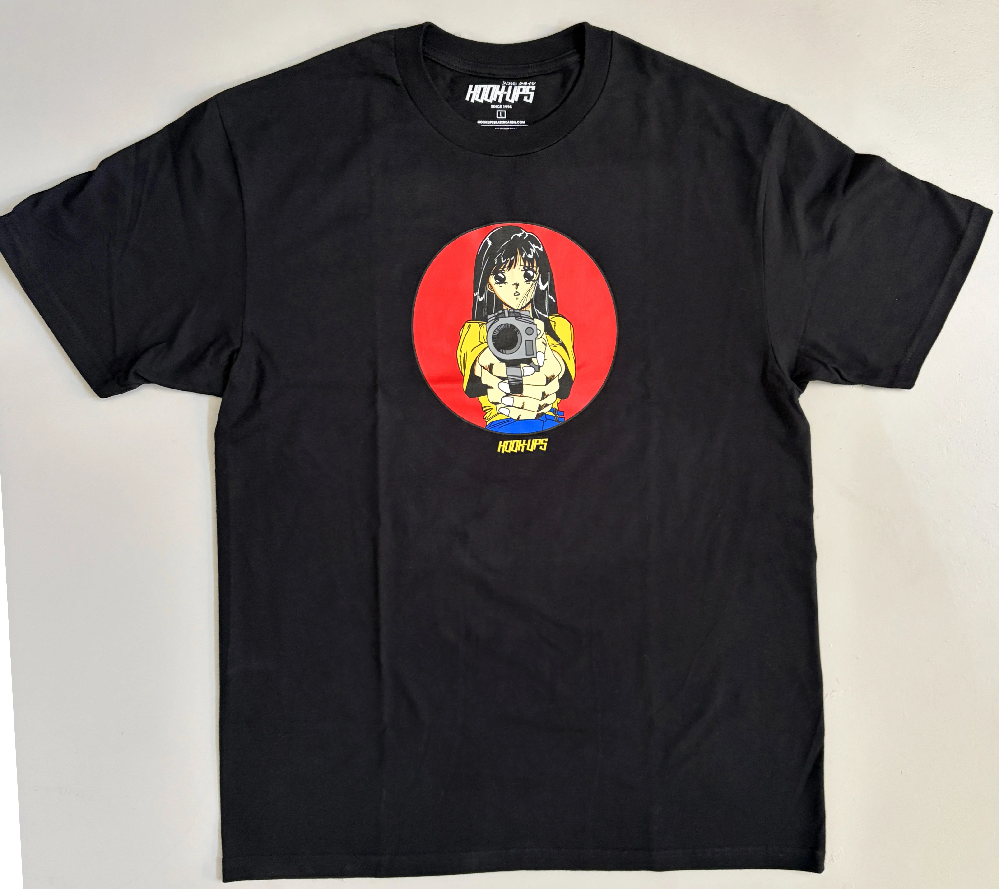 Barrel of a Gun T-shirt - BLACK - Image 3