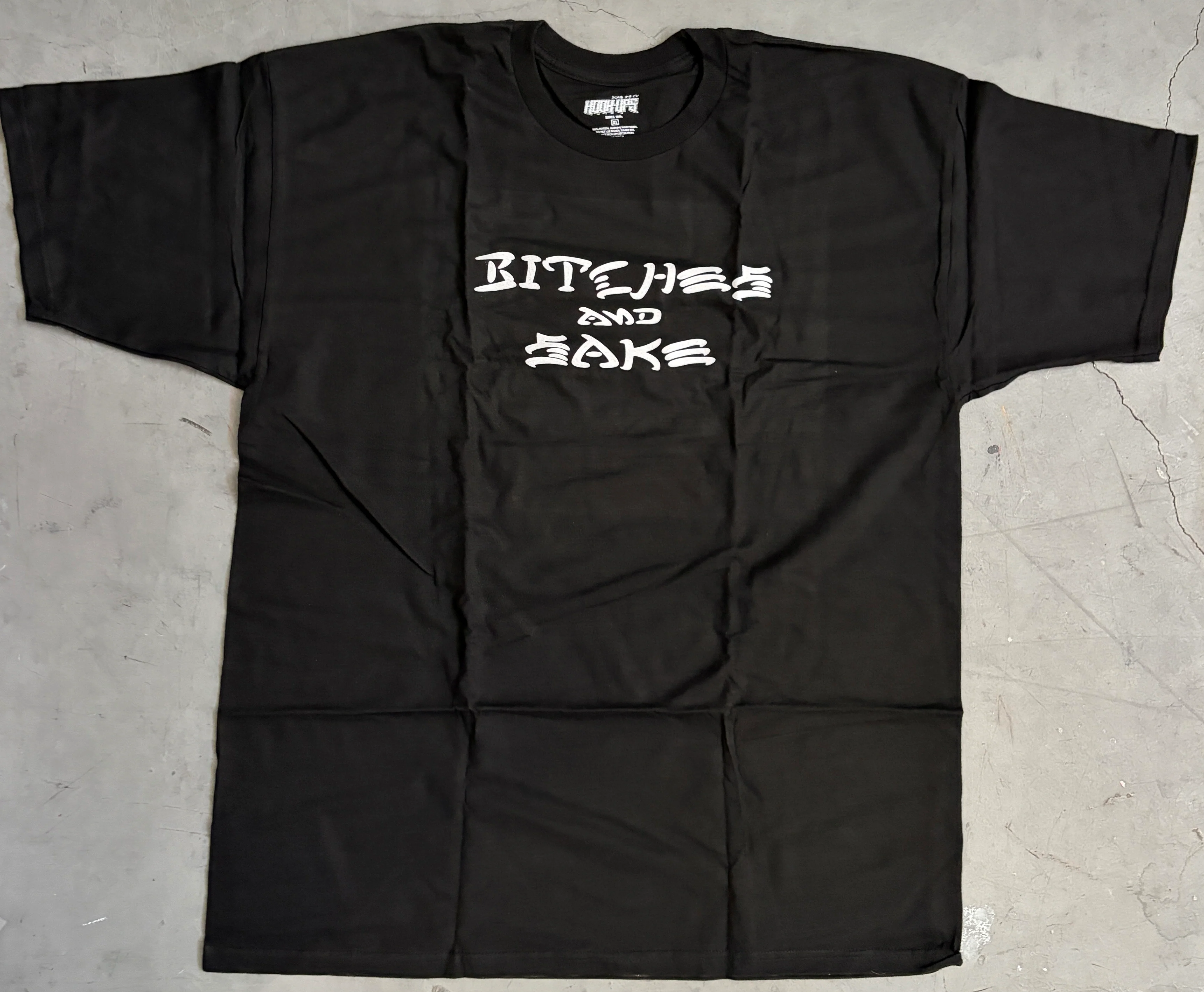 Bitches & Sake Destroy T-shirt - BLACK - NEW OLD STOCK FROM 2013 - Image 3