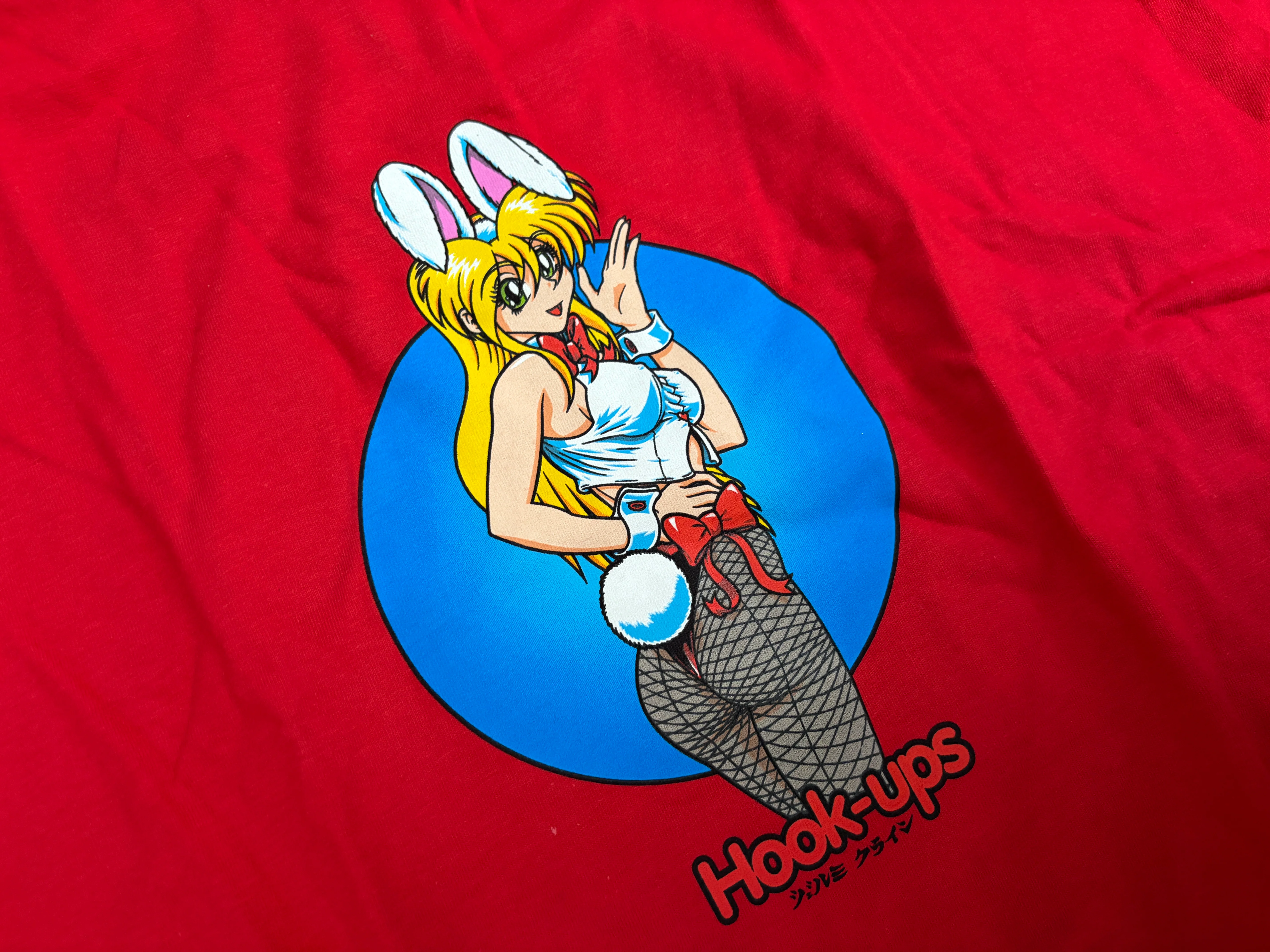 Bunny Girl T-shirt - RED - NEW OLD STOCK FROM 2012 - Image 2