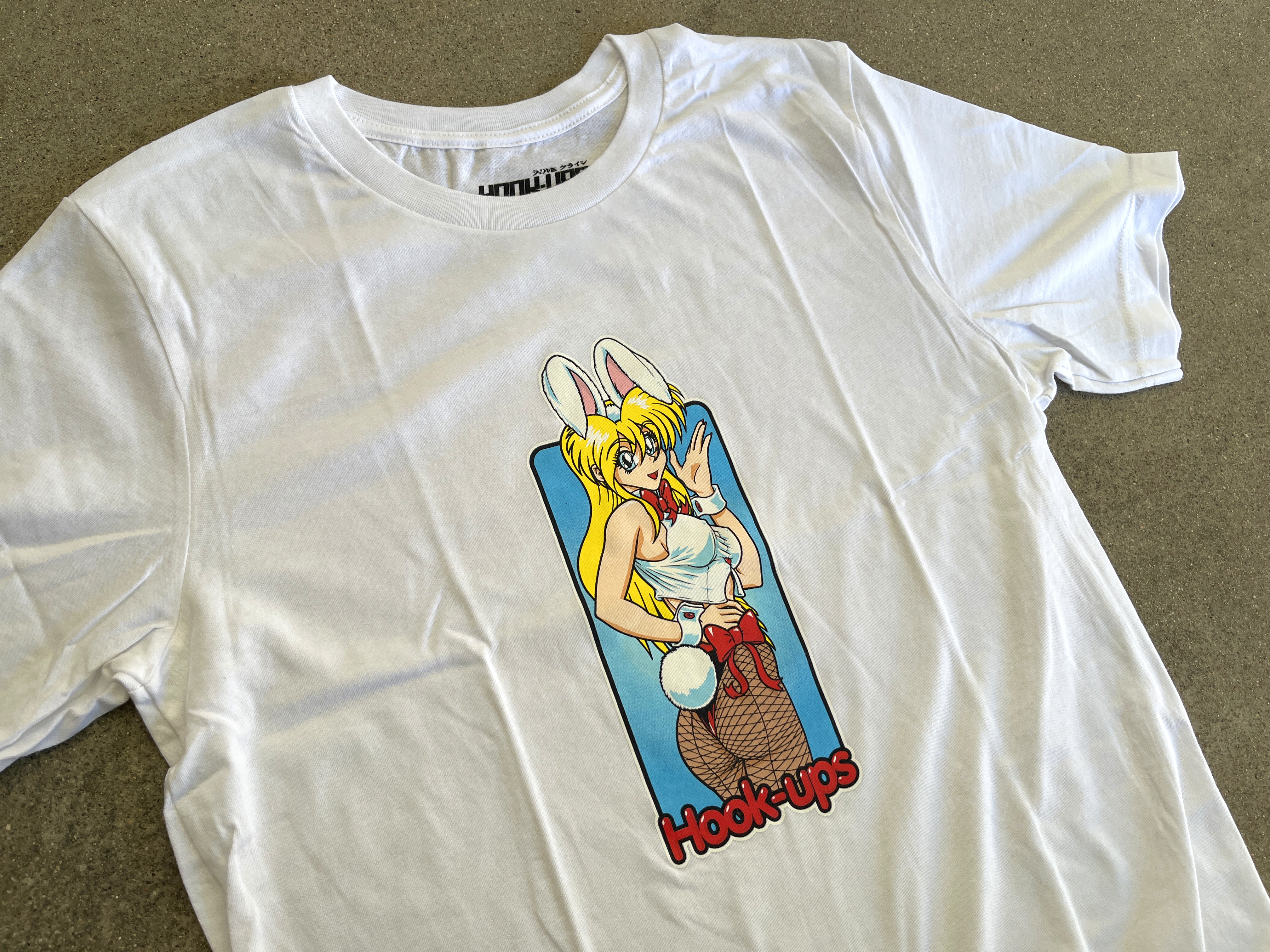 Bunny Girl T-shirt - WHITE - Image 2