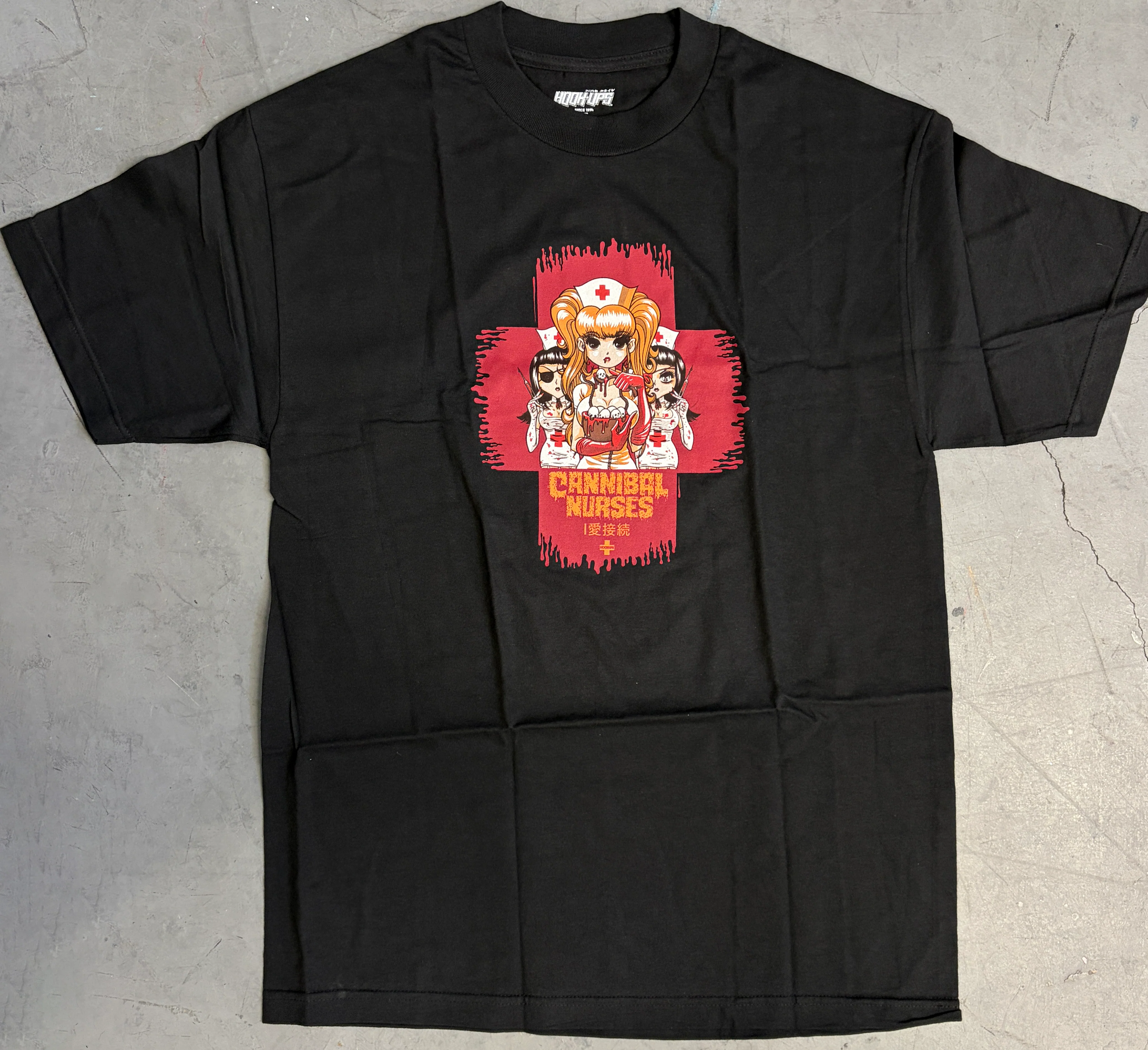 Cannibal Nurses T-shirt - BLACK - NEW OLD STOCK FROM 2011 - Image 3