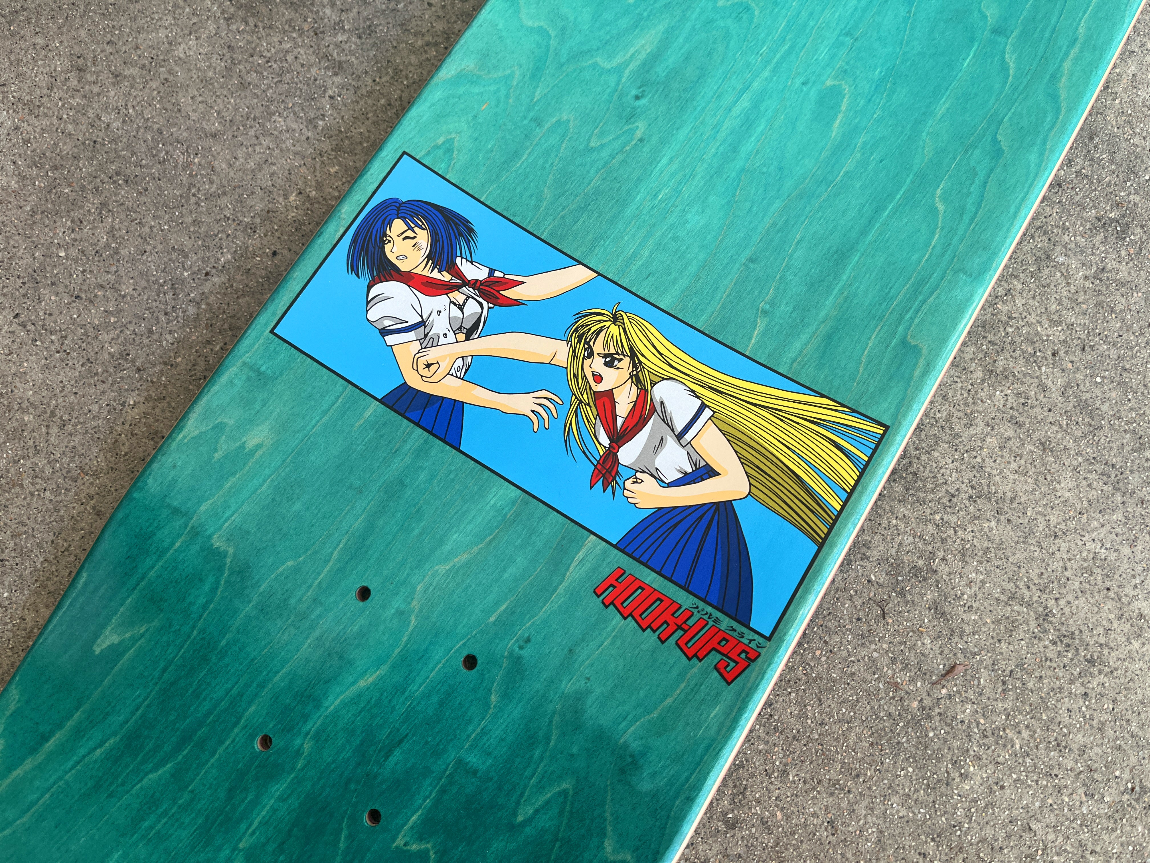 School Girl Battle - 8.25 X 31.75 - Image 3