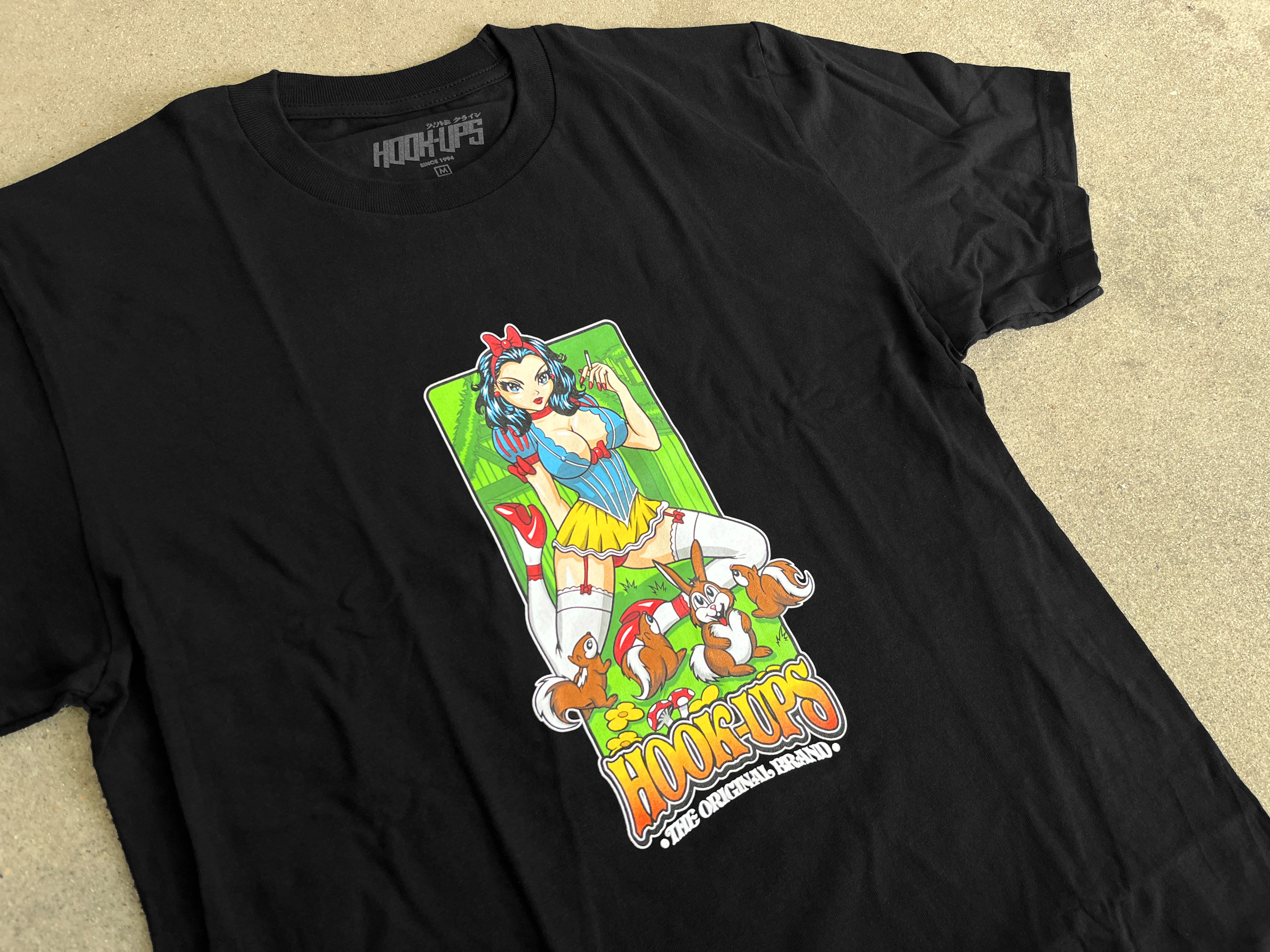 Snow White T-shirt - BLACK - Image 3