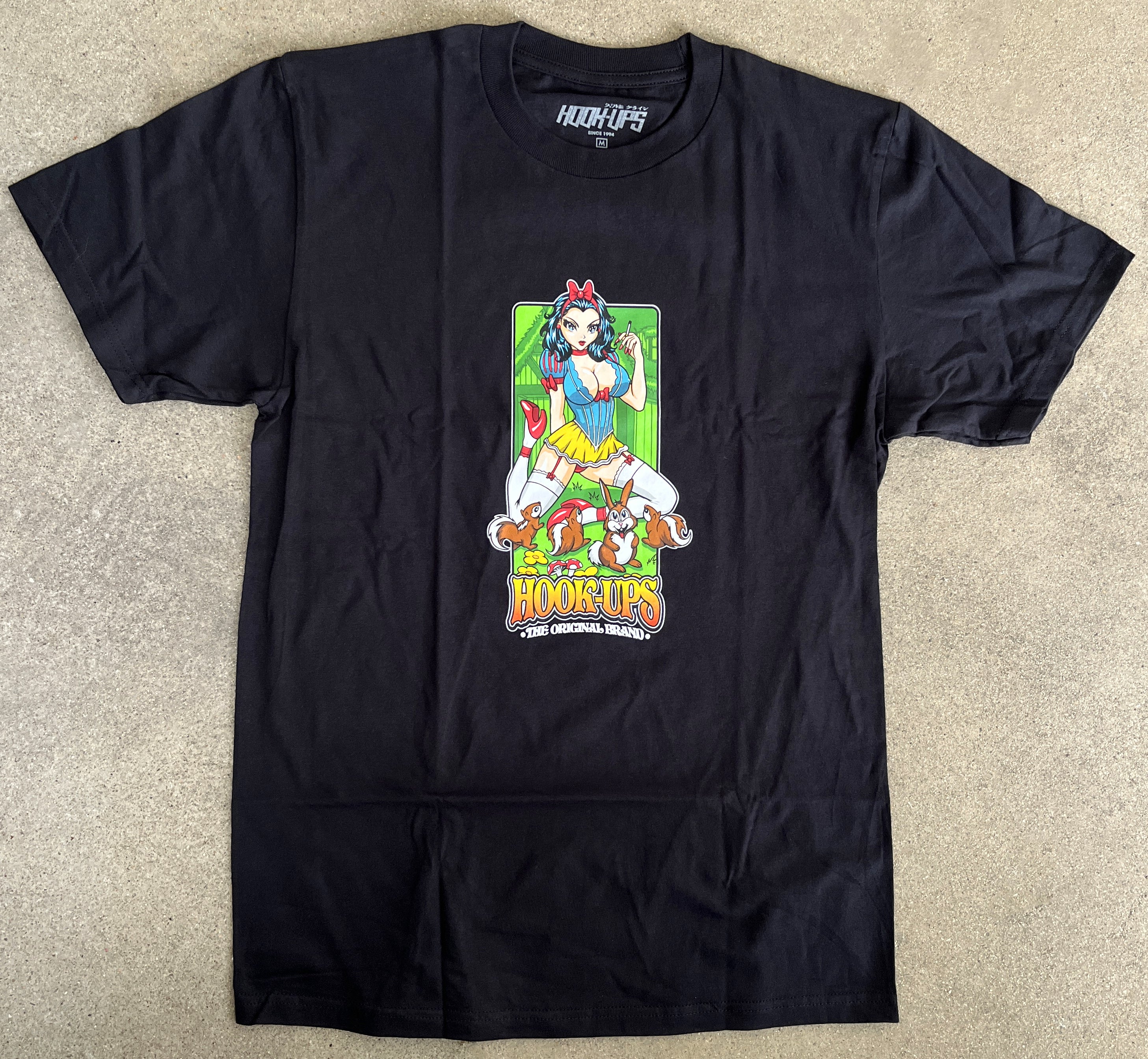 Snow White T-shirt - BLACK - Image 4