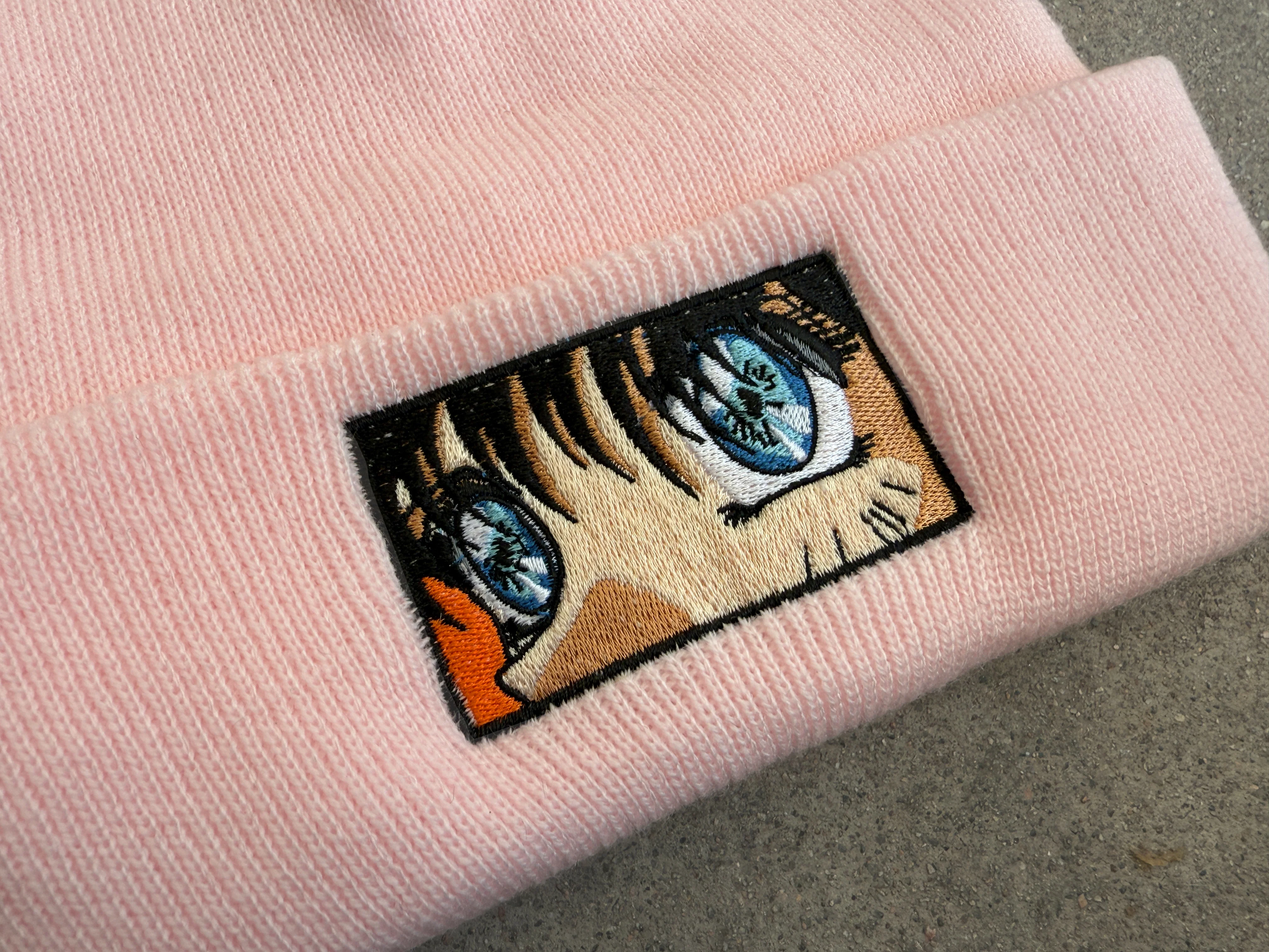 Eyes Beanie - PINK - Image 2