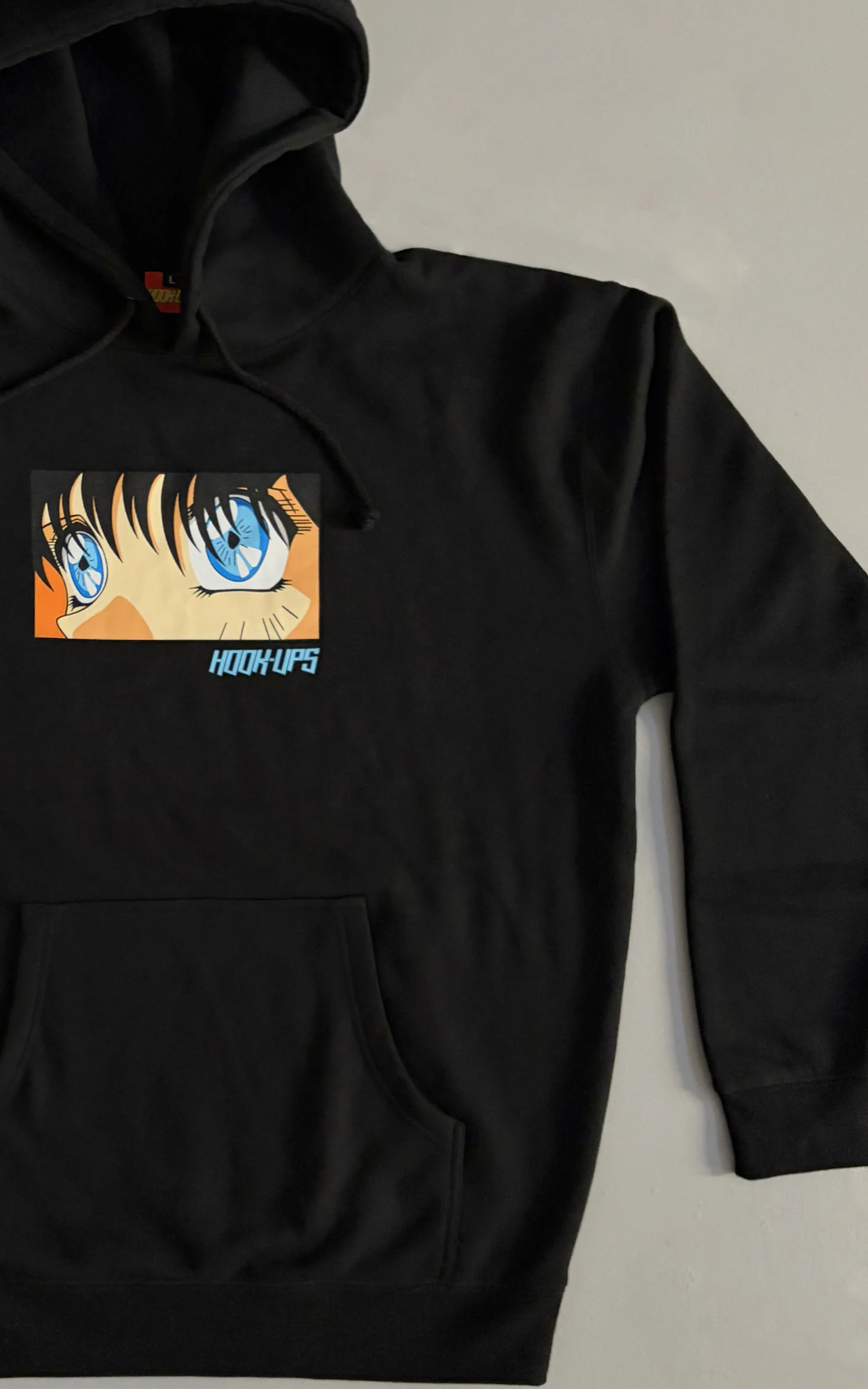 Eyes HEAVYWEIGHT HOODED SWEATSHIRT - BLACK