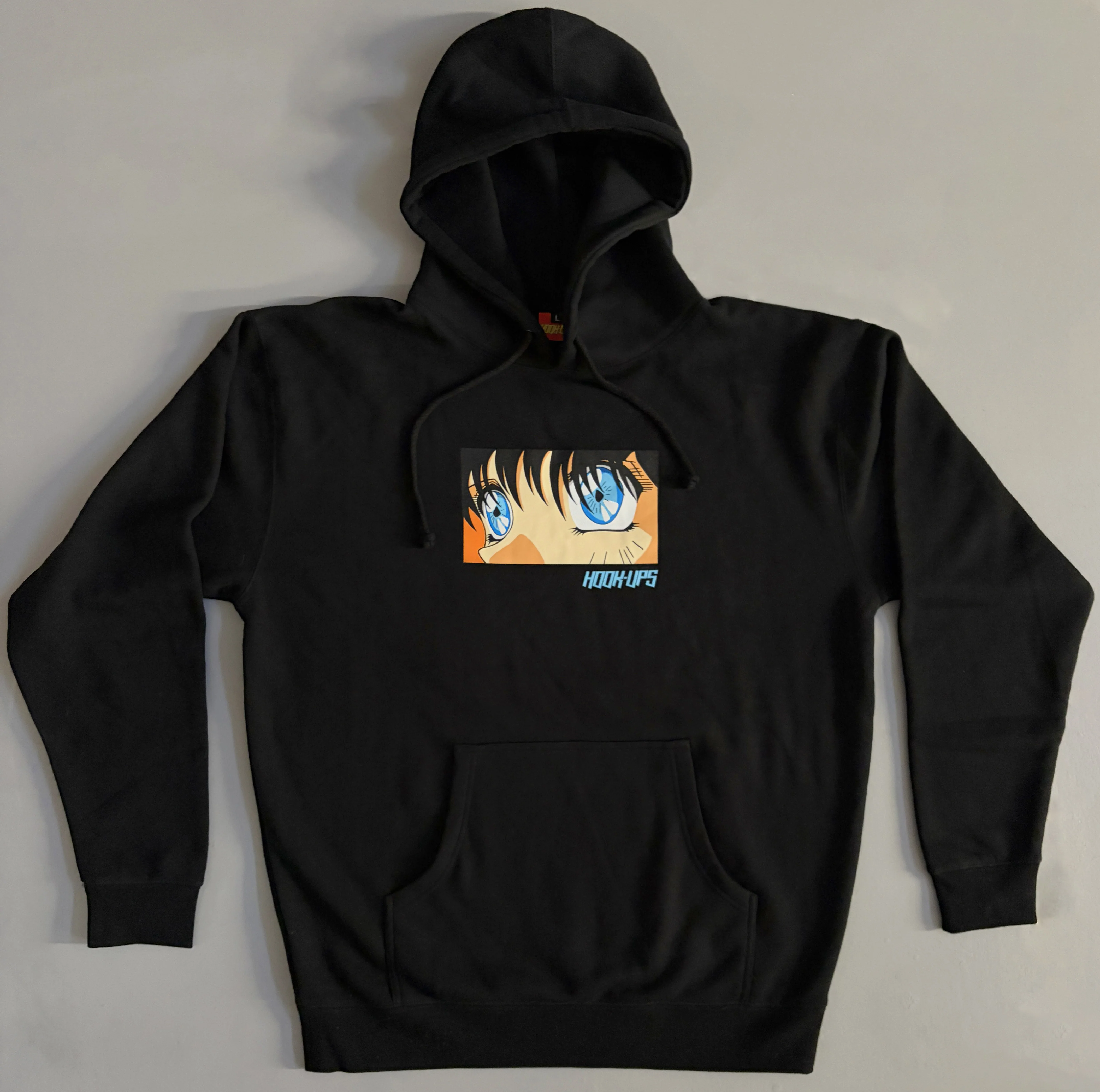 Eyes HEAVYWEIGHT HOODED SWEATSHIRT - BLACK - Image 3
