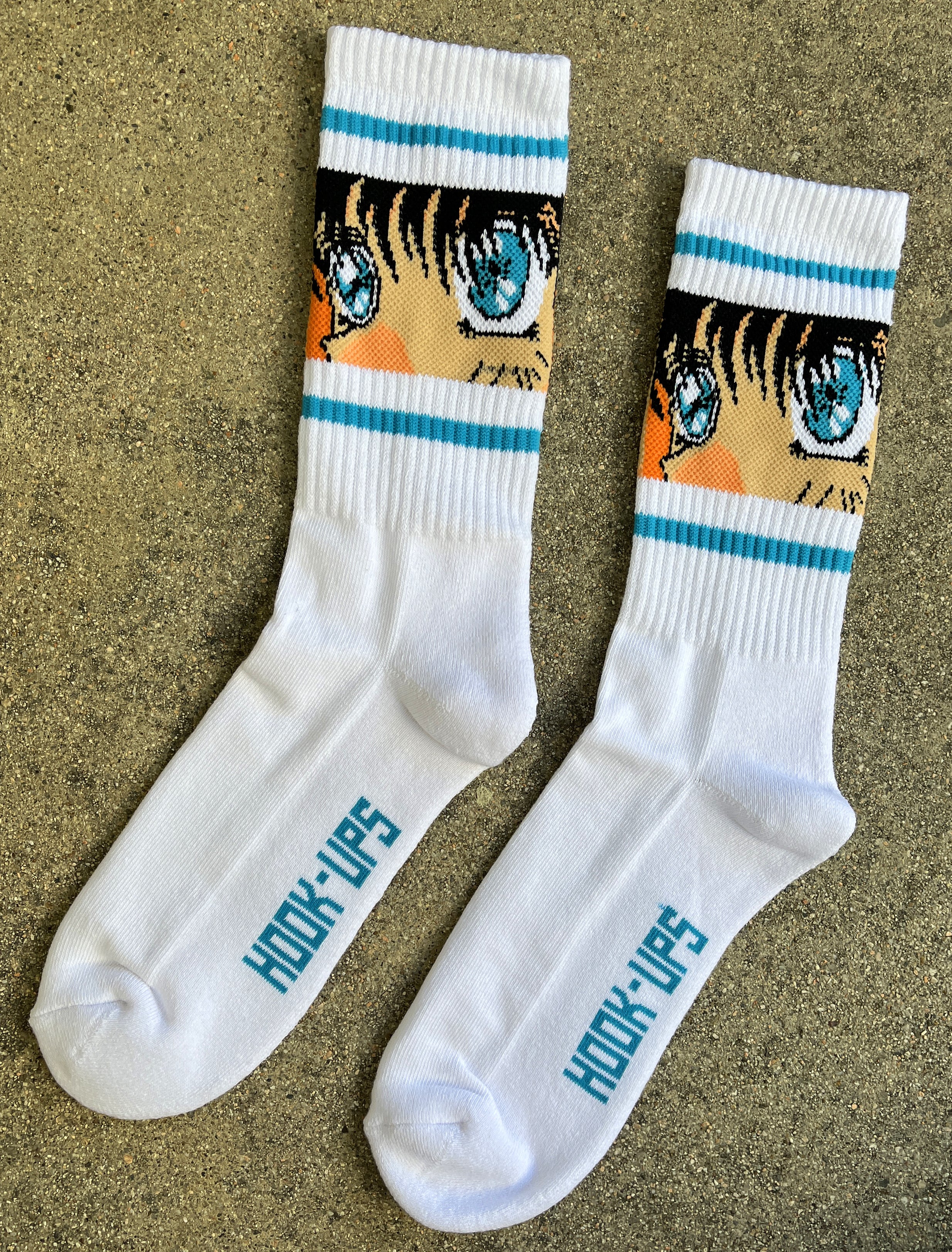 Eyes Socks - WHITE - Image 3