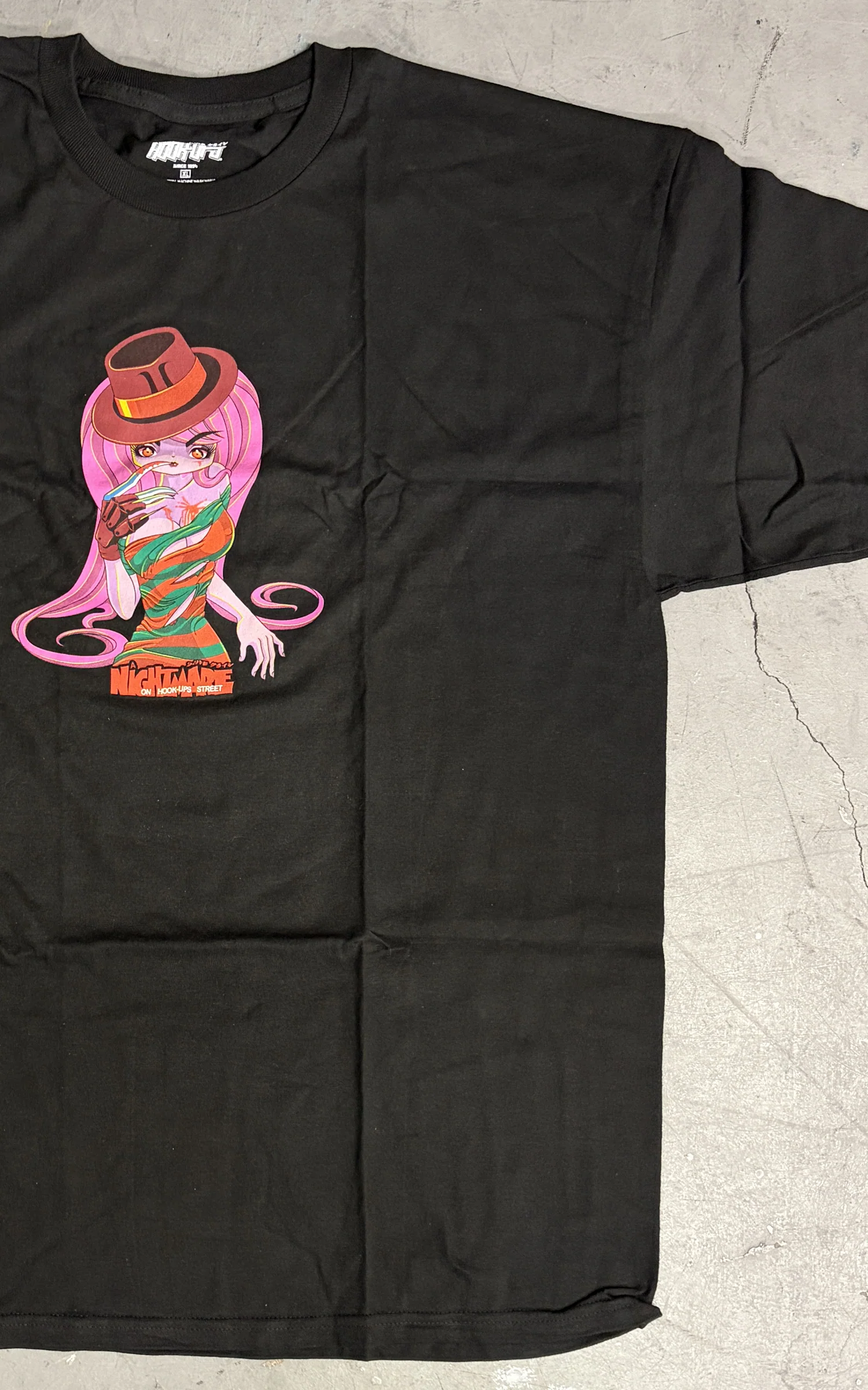 Freddy's Daughter T-shirt - BLACK - NEW OLD STOCK FROM 2012