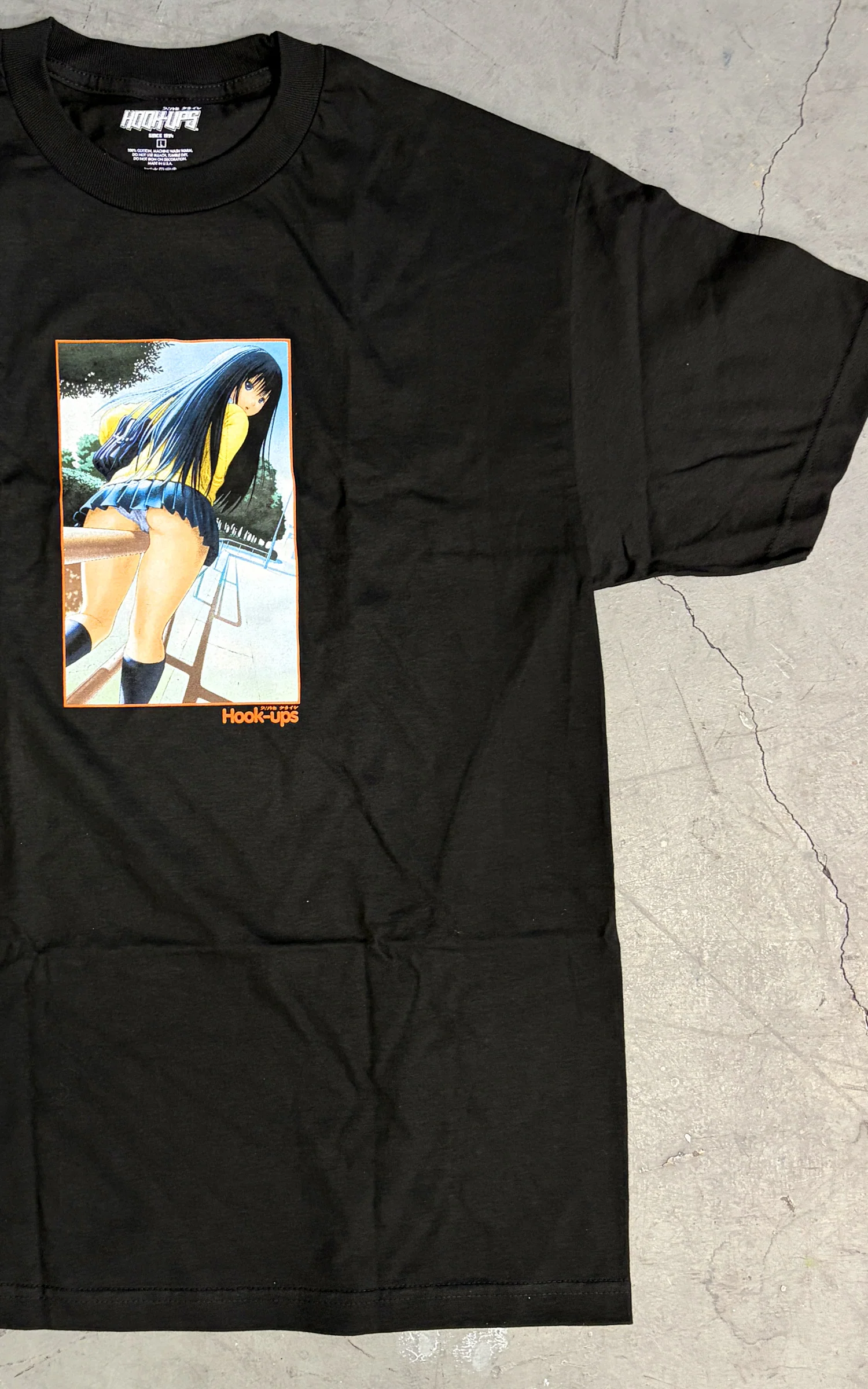 Handrail T-Shirt - BLACK - NEW OLD STOCK FROM 2013