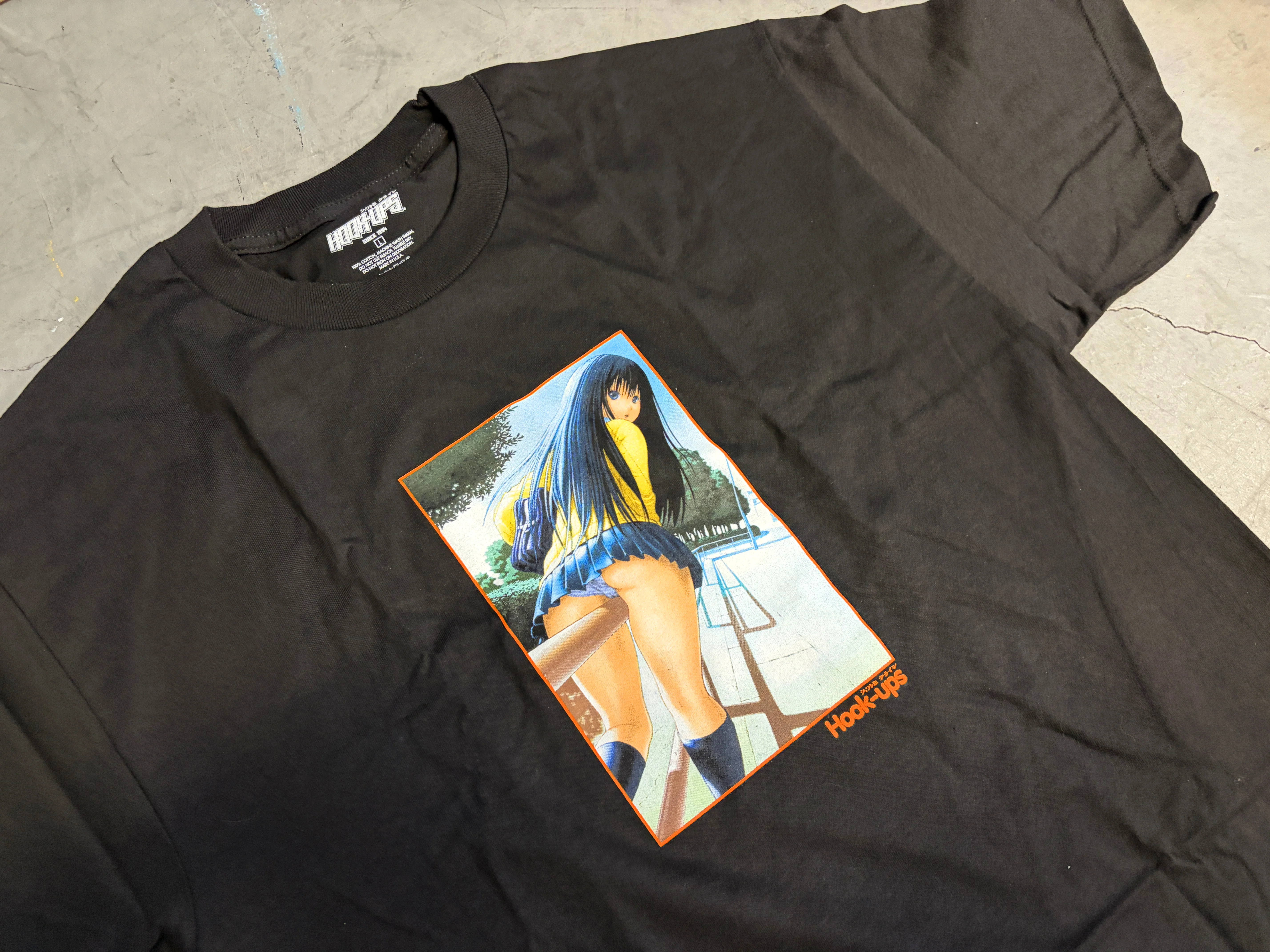 Handrail T-Shirt - BLACK - NEW OLD STOCK FROM 2013 - Image 2