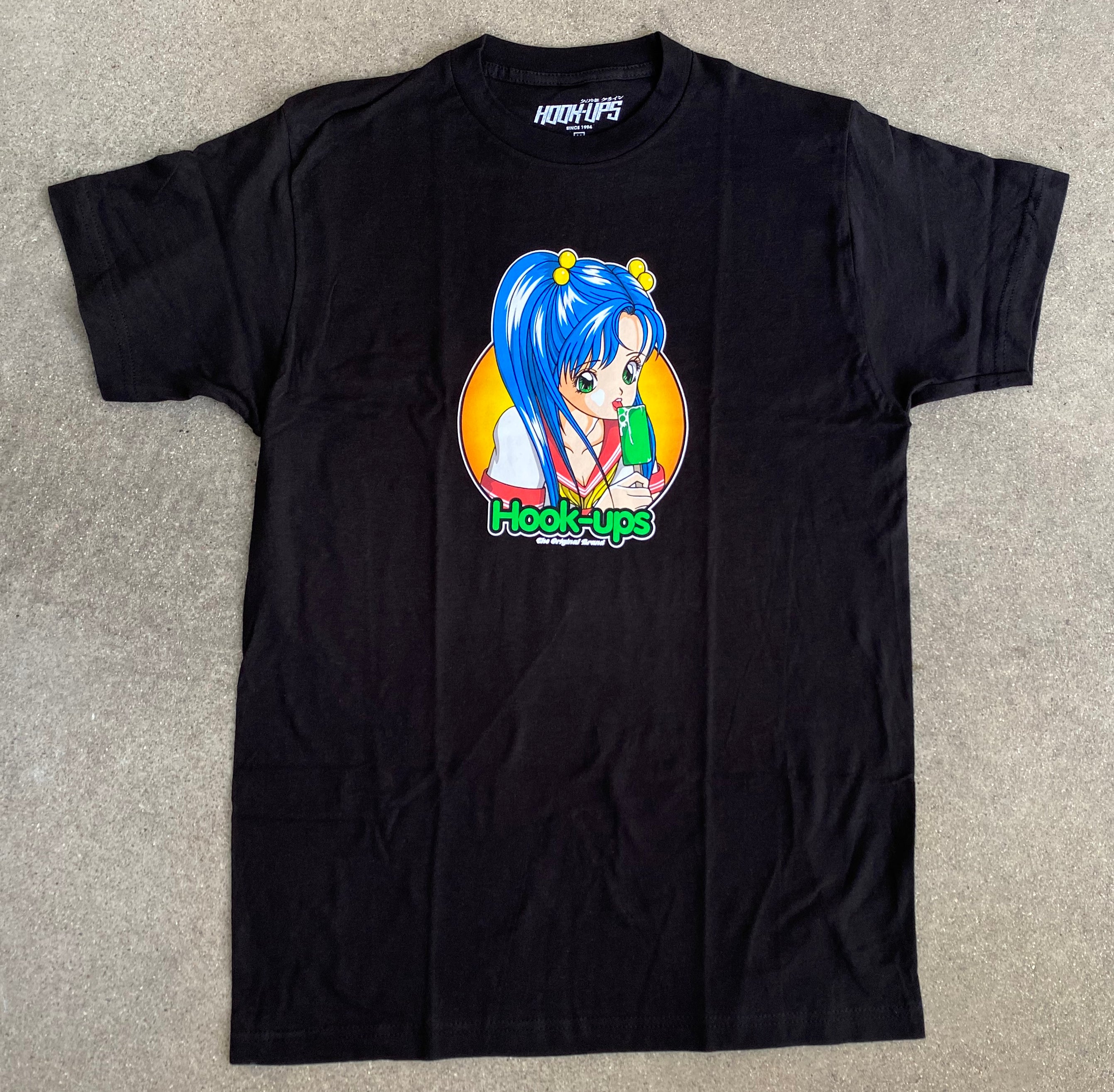 Ice Cream Girl T-shirt - BLACK - Image 2