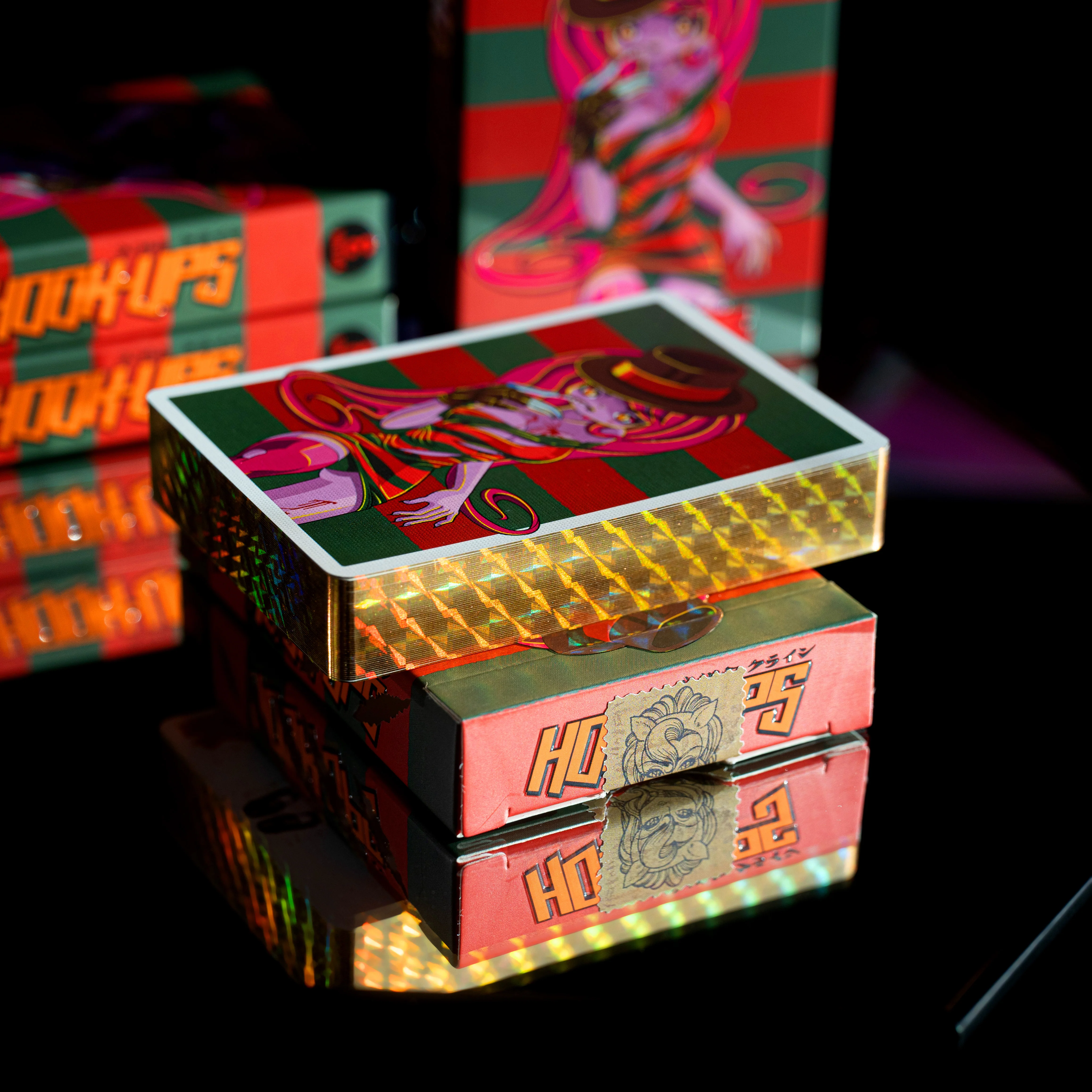 Nightmare on Hook-ups Street - GILDED LIMITED EDITION - GOBLIN GOLD CHECKERS - Image 3