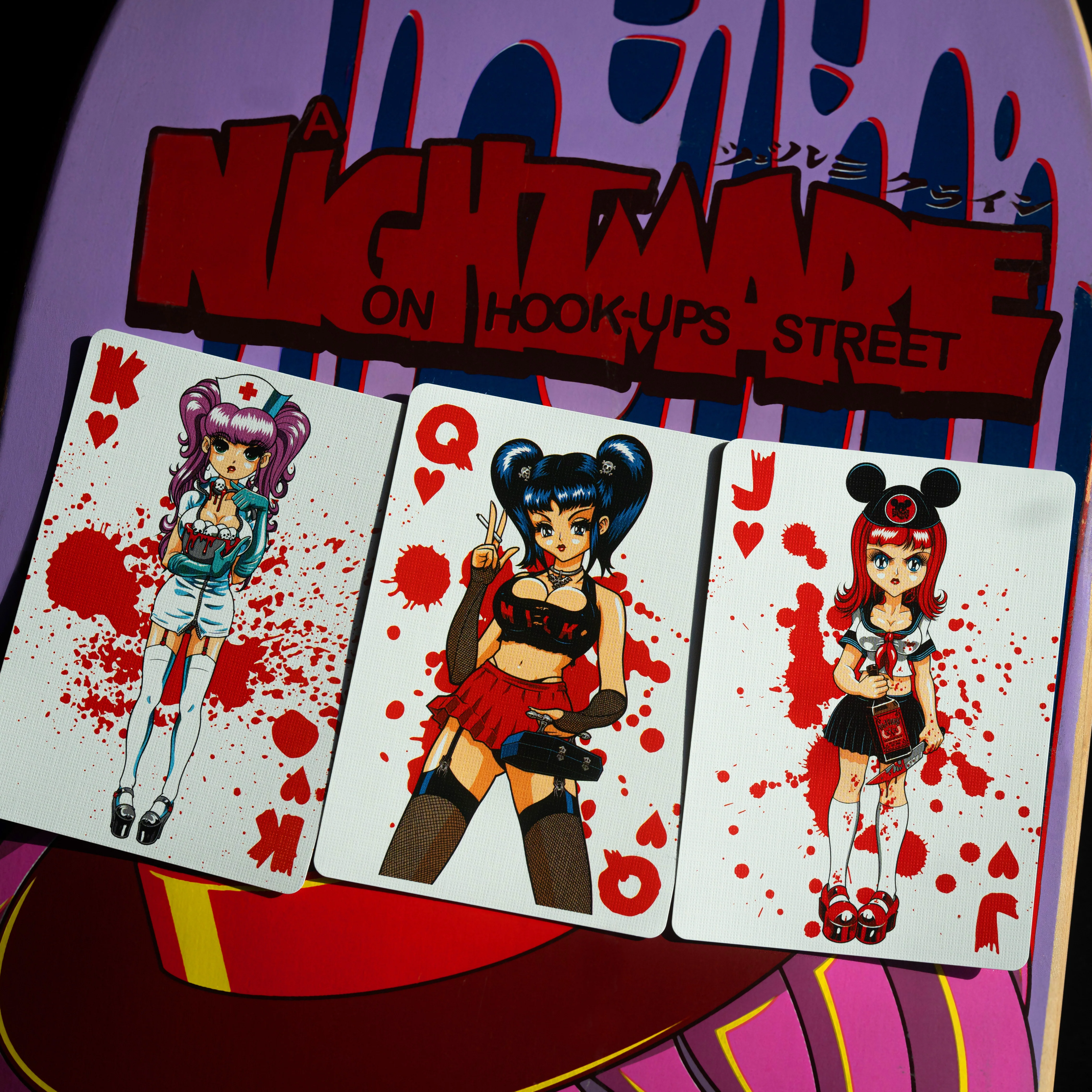 Nightmare on Hook-ups Street - GILDED LIMITED EDITION - POISON PINK CHECKERS - Image 10