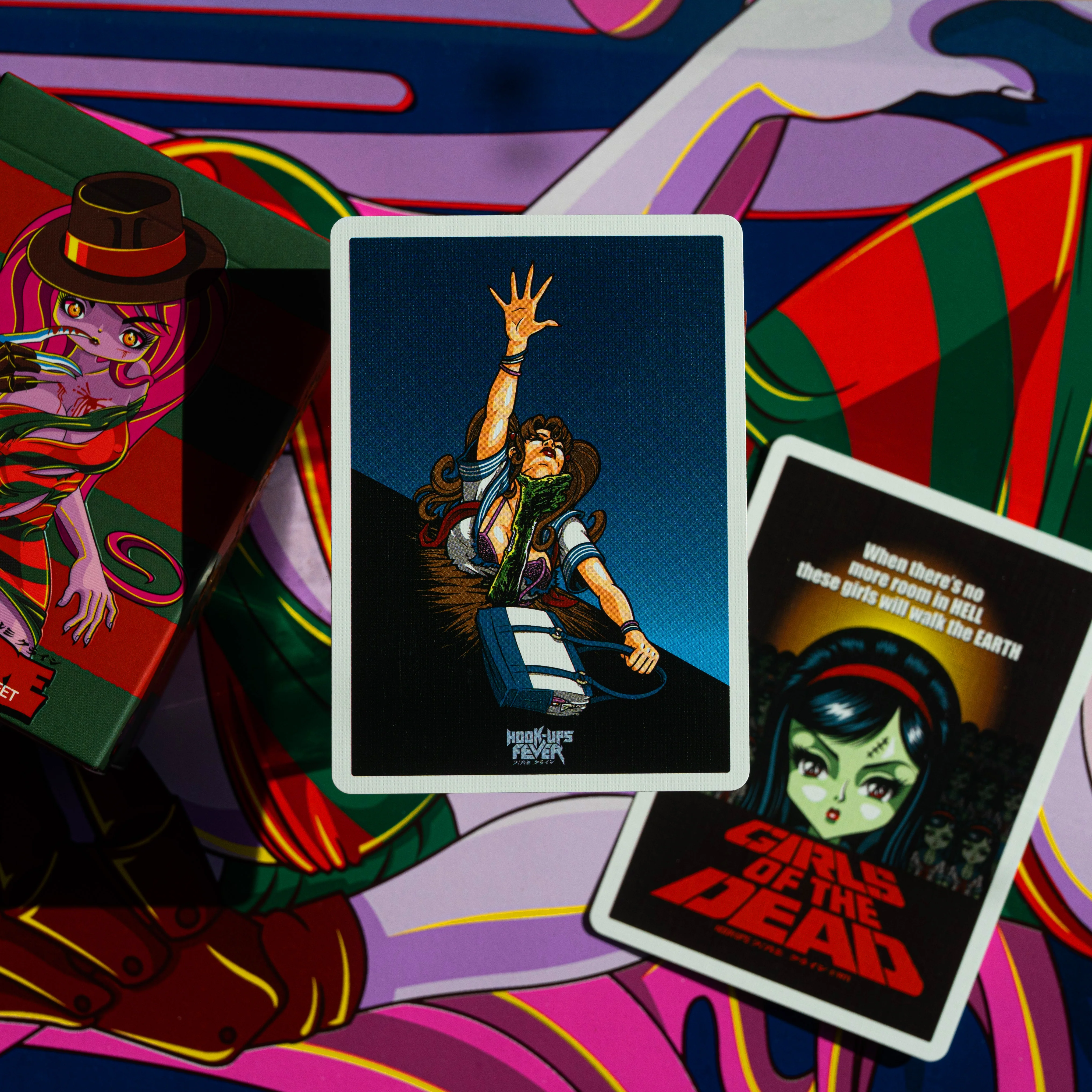 Nightmare on Hook-ups Street - GILDED LIMITED EDITION - POISON PINK CHECKERS - Image 11