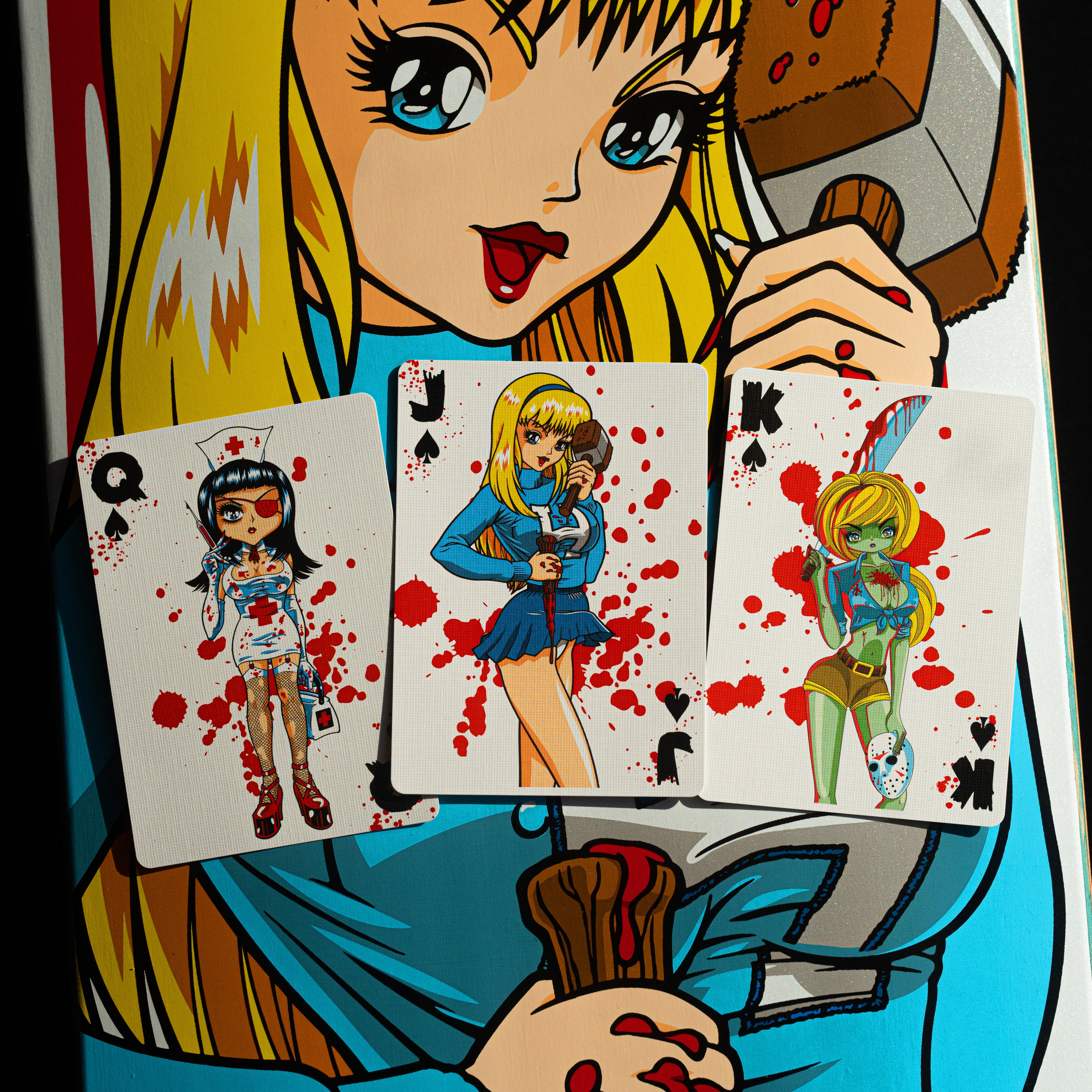 Nightmare on Hook-ups Street - GILDED LIMITED EDITION - POISON PINK CHECKERS - Image 12