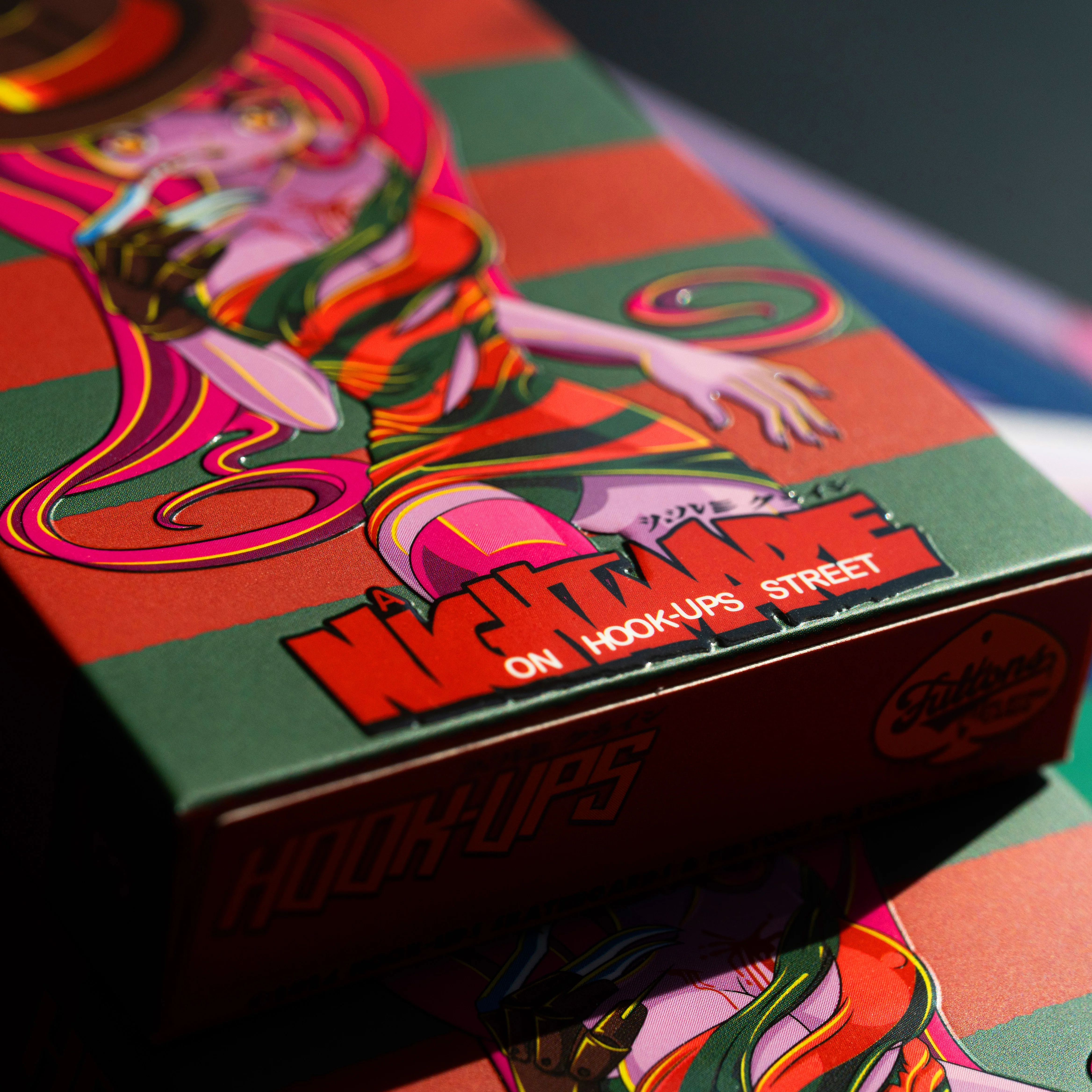 Nightmare on Hook-ups Street - GILDED LIMITED EDITION - POISON PINK CHECKERS - Image 14