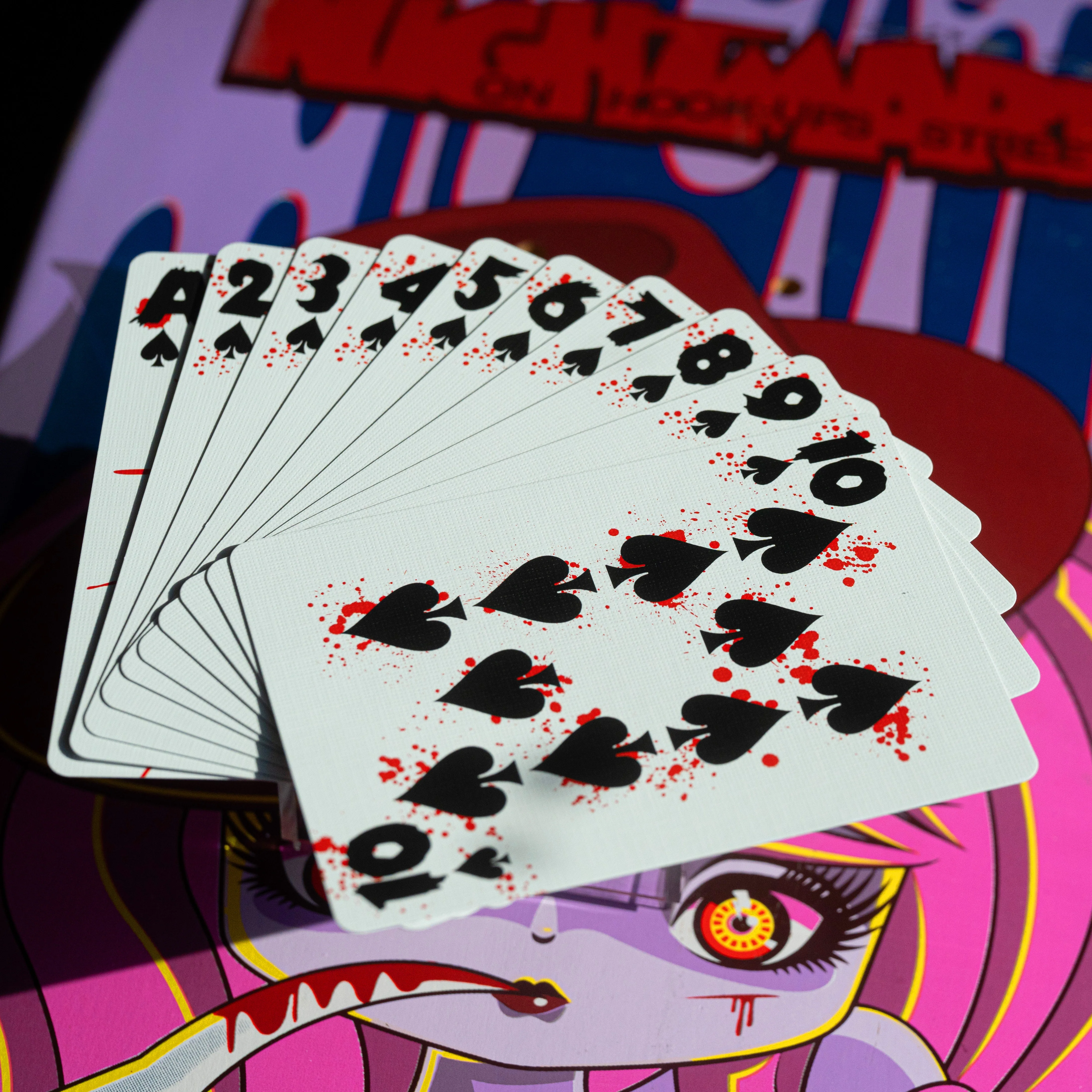 Nightmare on Hook-ups Street - GILDED LIMITED EDITION - POISON PINK CHECKERS - Image 16
