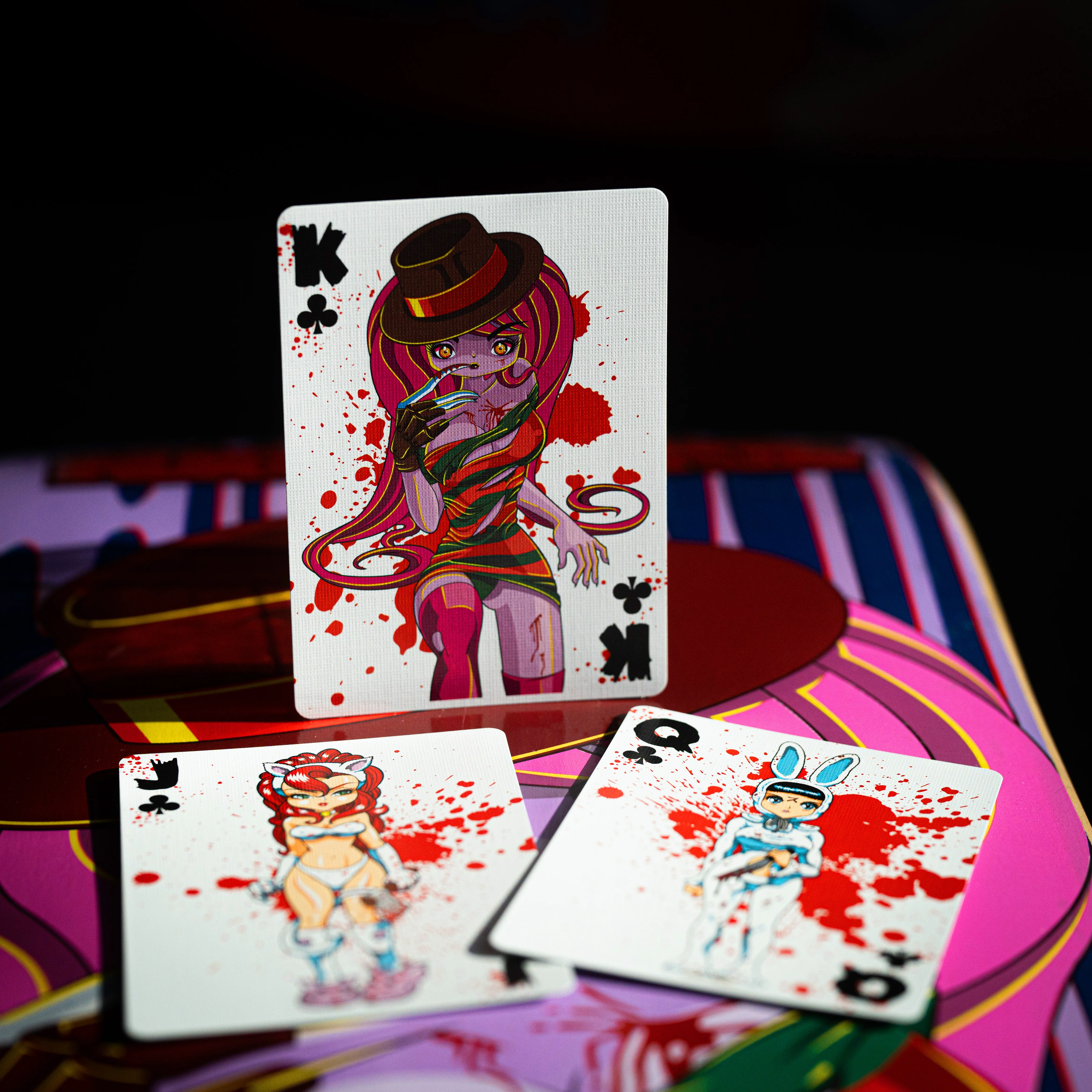 Nightmare on Hook-ups Street - GILDED LIMITED EDITION - POISON PINK CHECKERS - Image 22