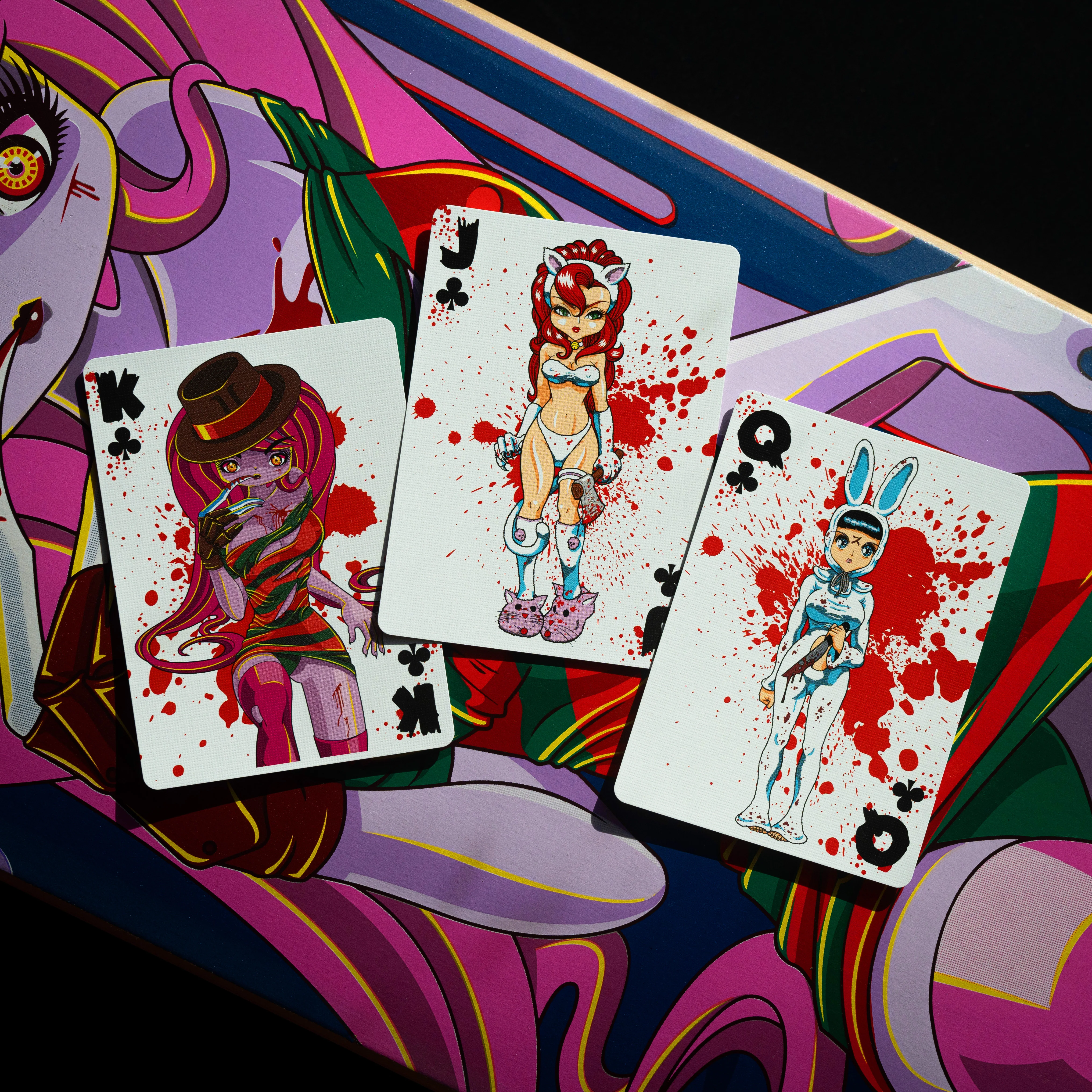 Nightmare on Hook-ups Street - GILDED LIMITED EDITION - POISON PINK CHECKERS - Image 23