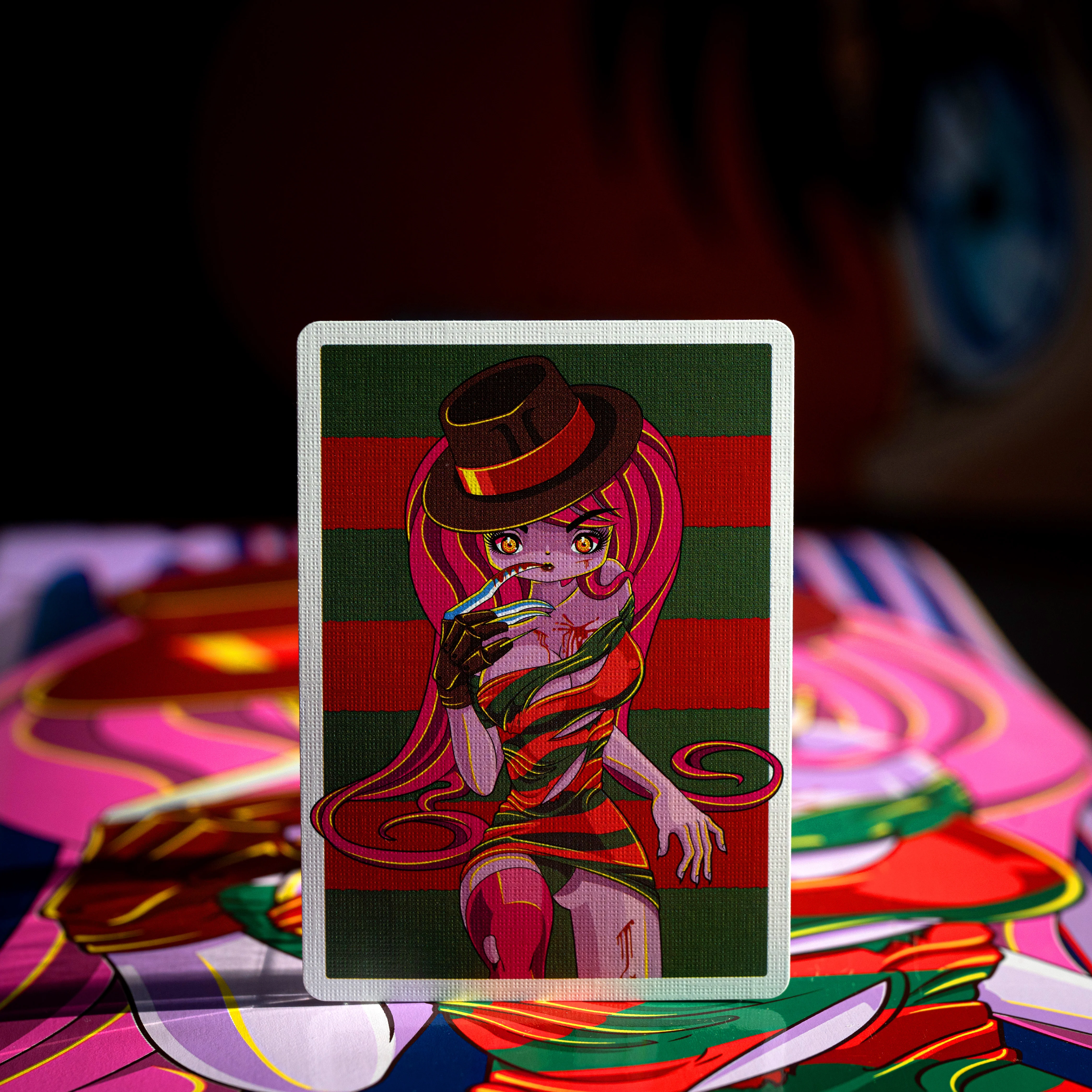 Nightmare on Hook-ups Street - GILDED LIMITED EDITION - POISON PINK CHECKERS - Image 24