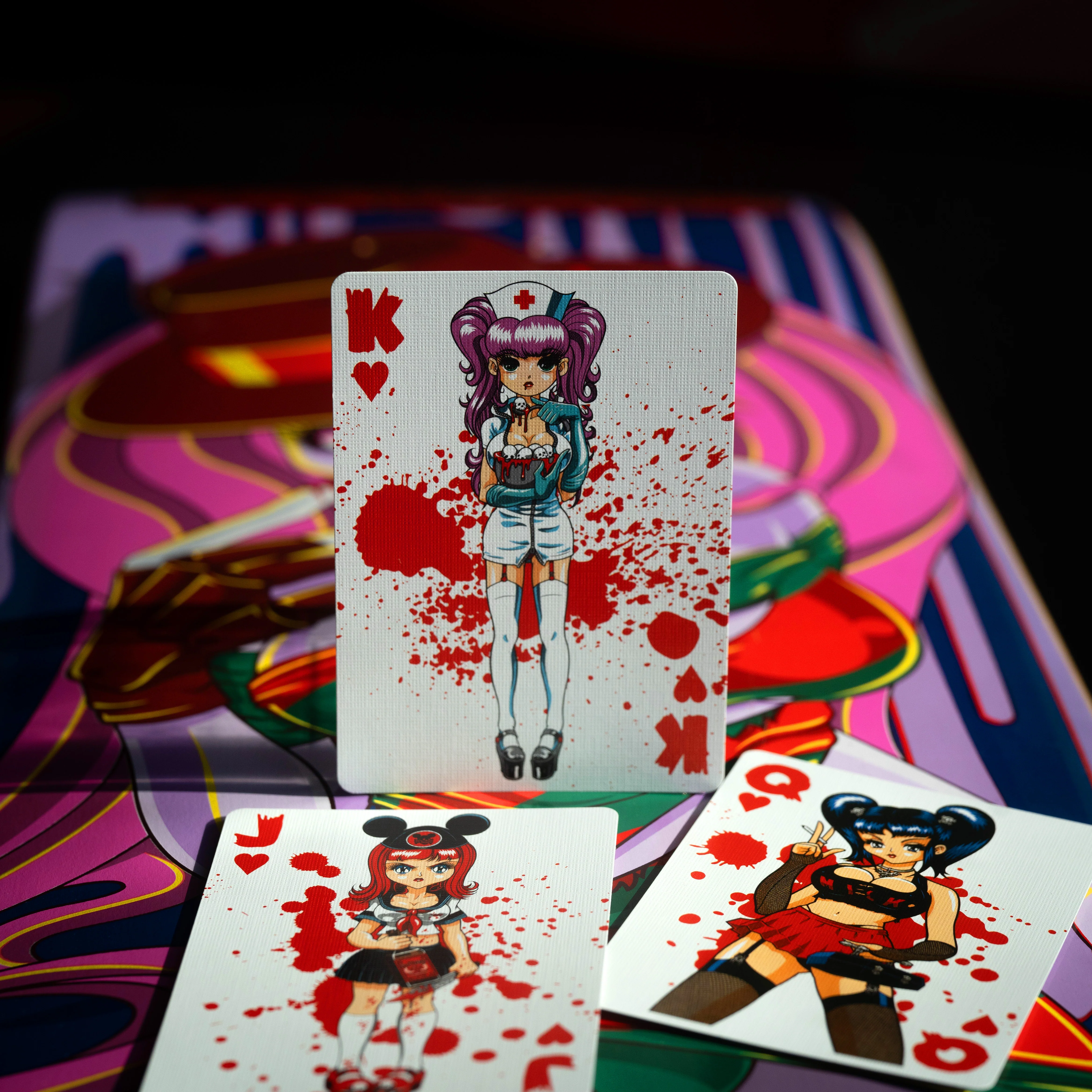 Nightmare on Hook-ups Street - GILDED LIMITED EDITION - POISON PINK CHECKERS - Image 25