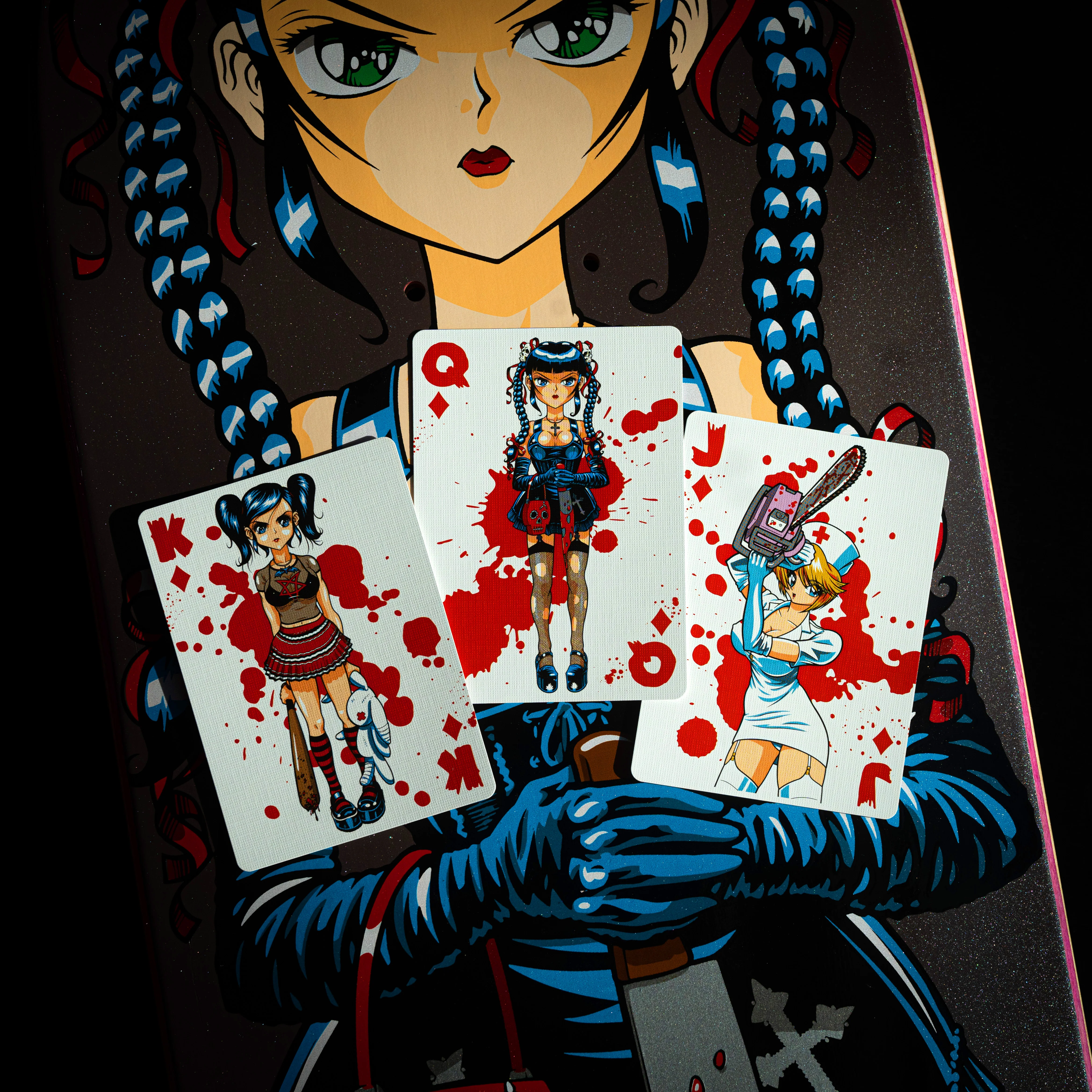 Nightmare on Hook-ups Street - GILDED LIMITED EDITION - POISON PINK CHECKERS - Image 28