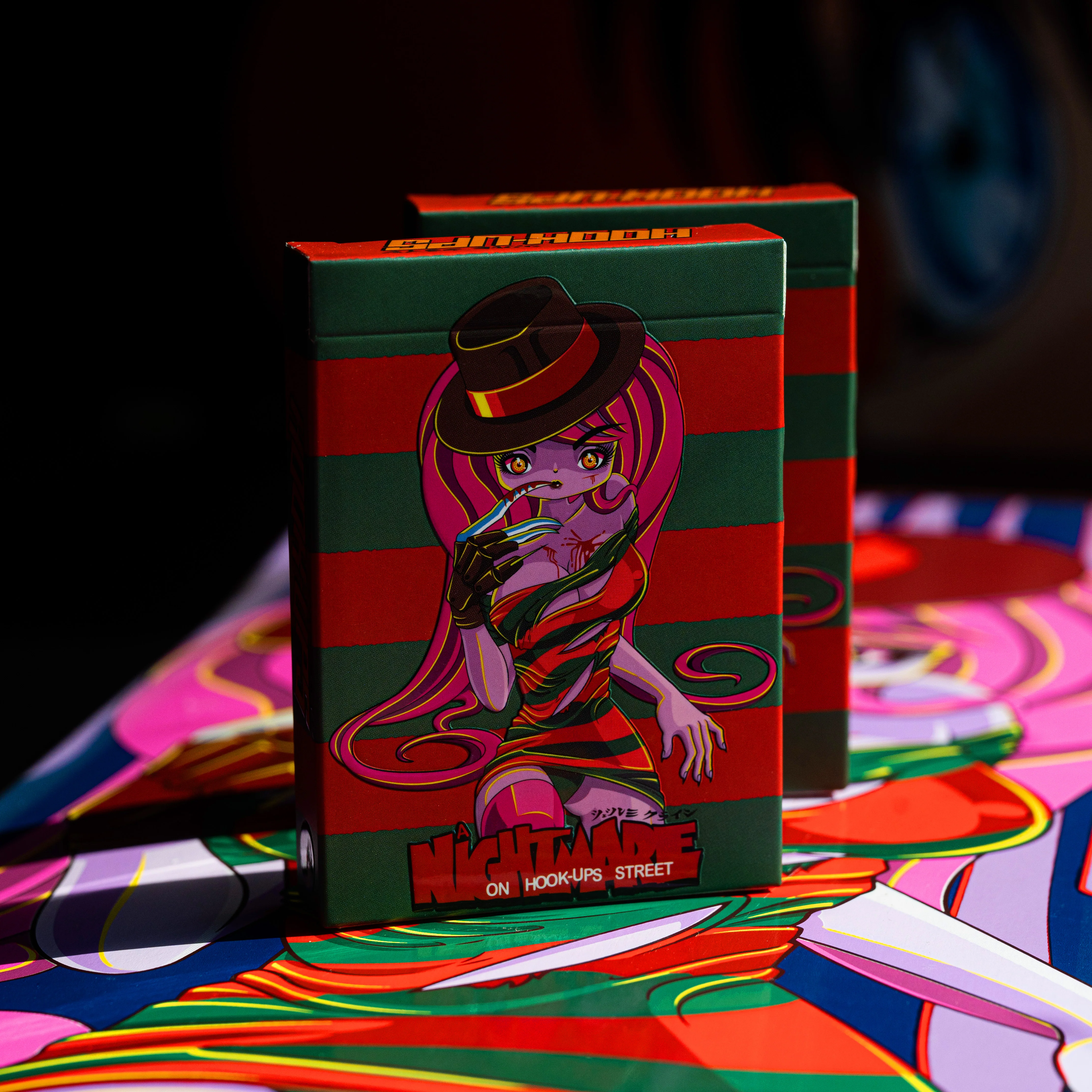 Nightmare on Hook-ups Street - GILDED LIMITED EDITION - POISON PINK CHECKERS - Image 35
