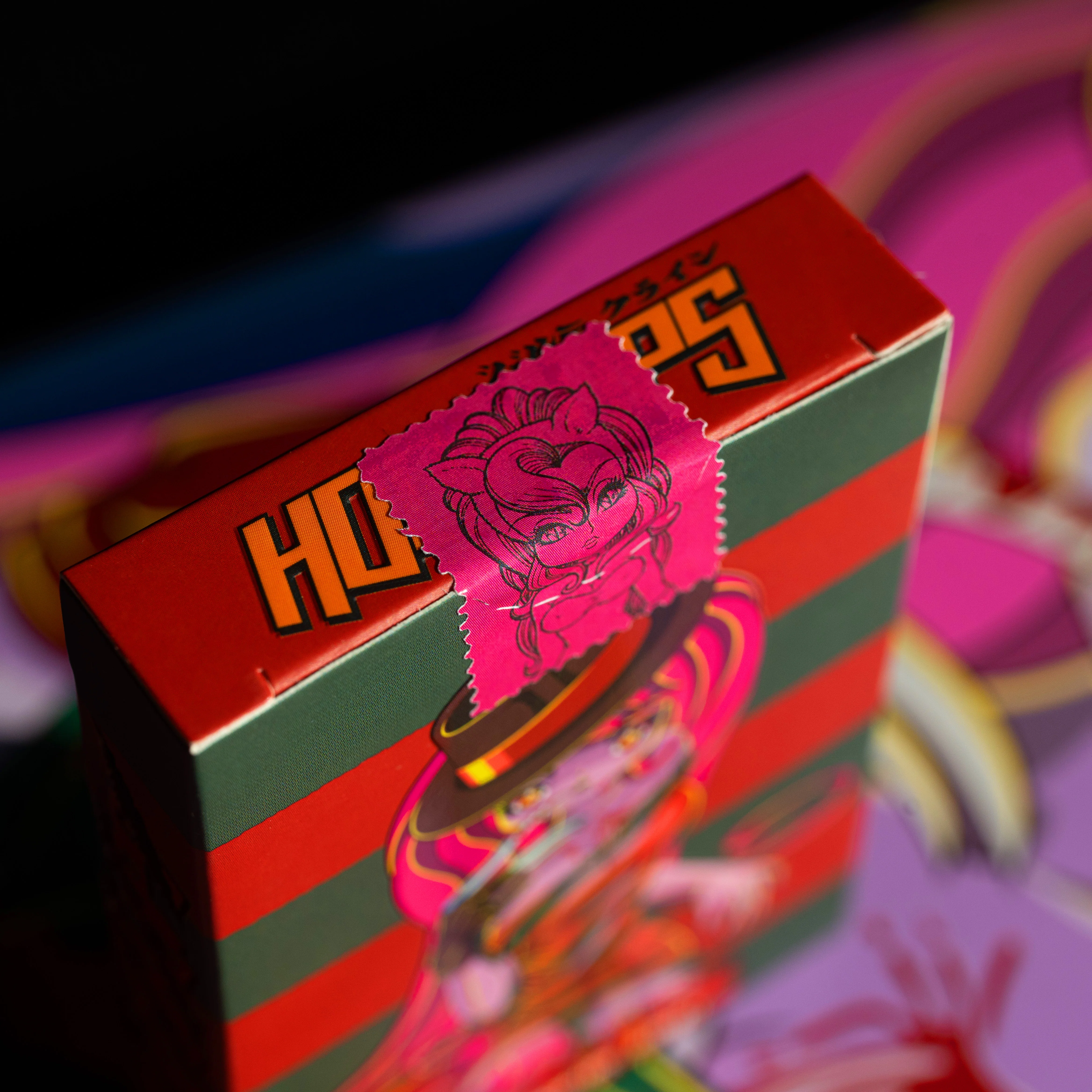 Nightmare on Hook-ups Street - GILDED LIMITED EDITION - POISON PINK CHECKERS - Image 5
