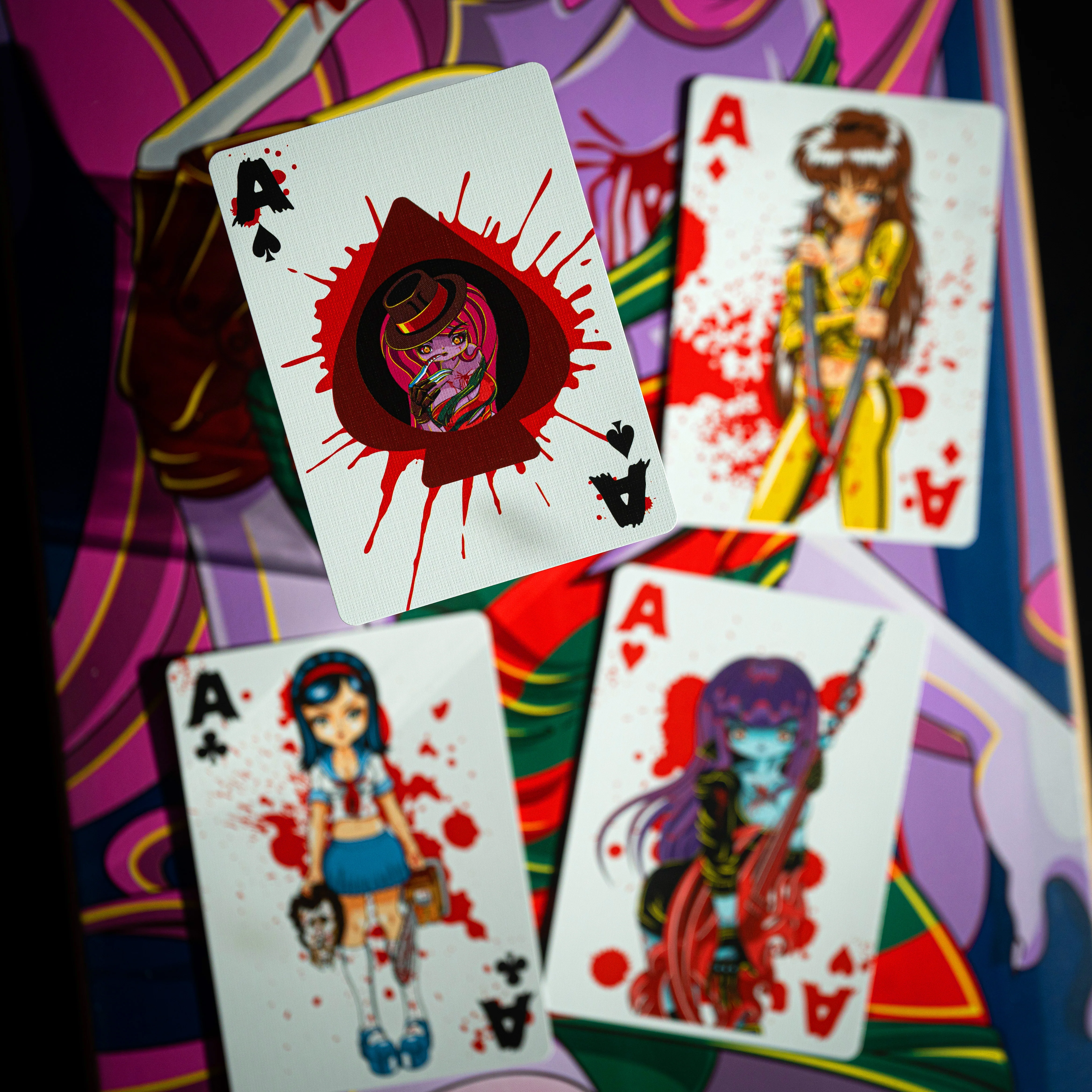Nightmare on Hook-ups Street - GILDED LIMITED EDITION - POISON PINK CHECKERS - Image 7