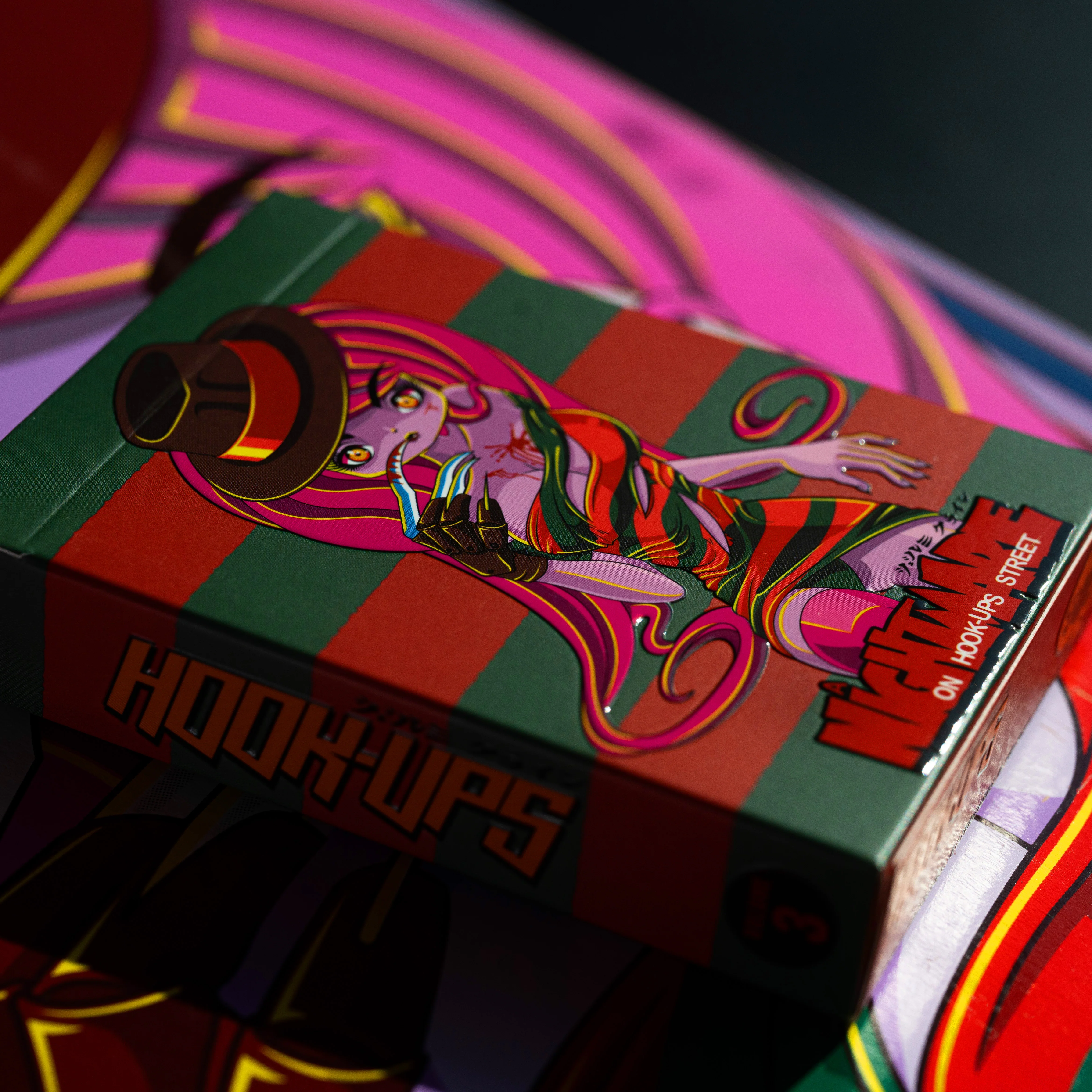 Nightmare on Hook-ups Street - GILDED LIMITED EDITION - POISON PINK CHECKERS - Image 9