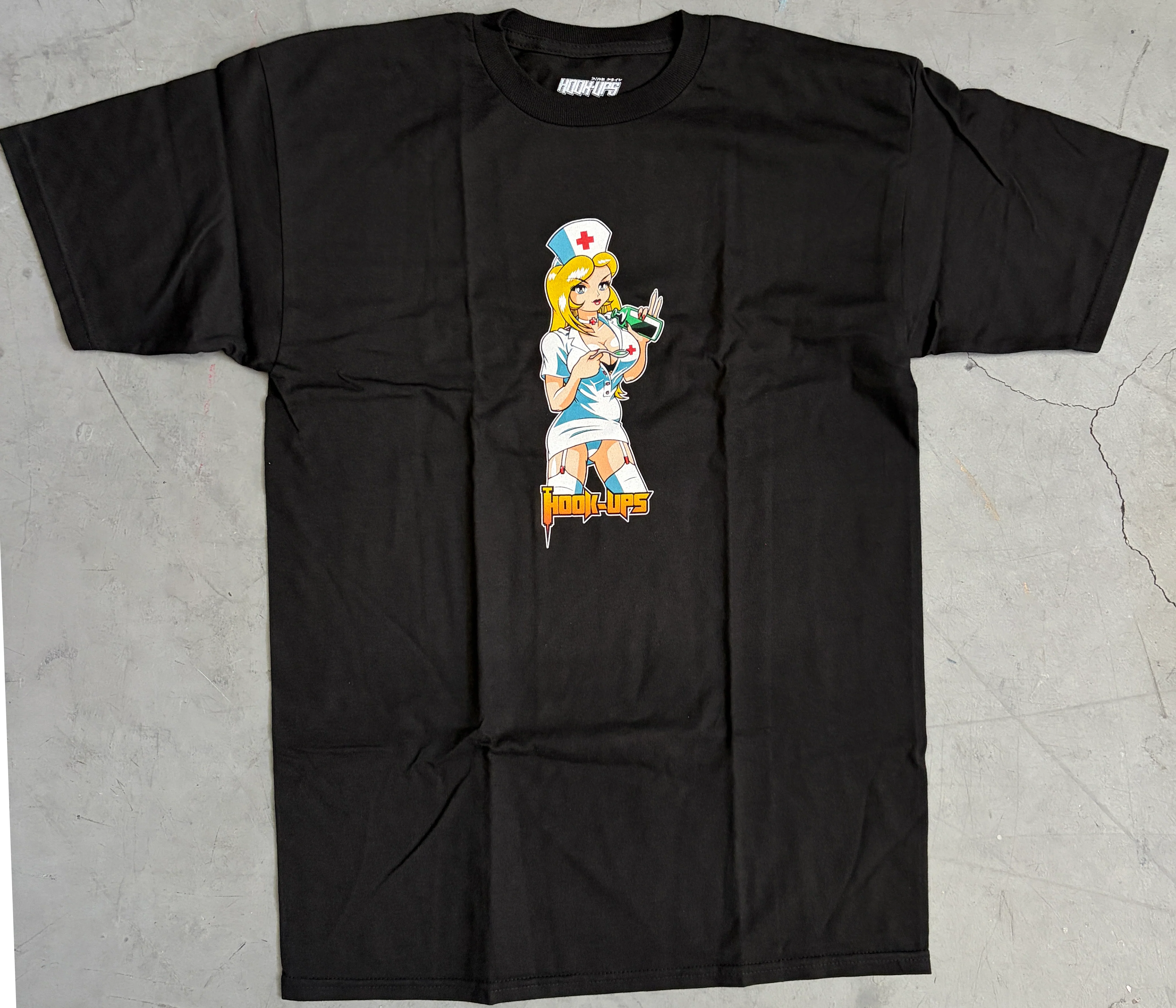 Nurse Krissy T-shirt - BLACK - NEW OLD STOCK FROM 2013 - Image 3