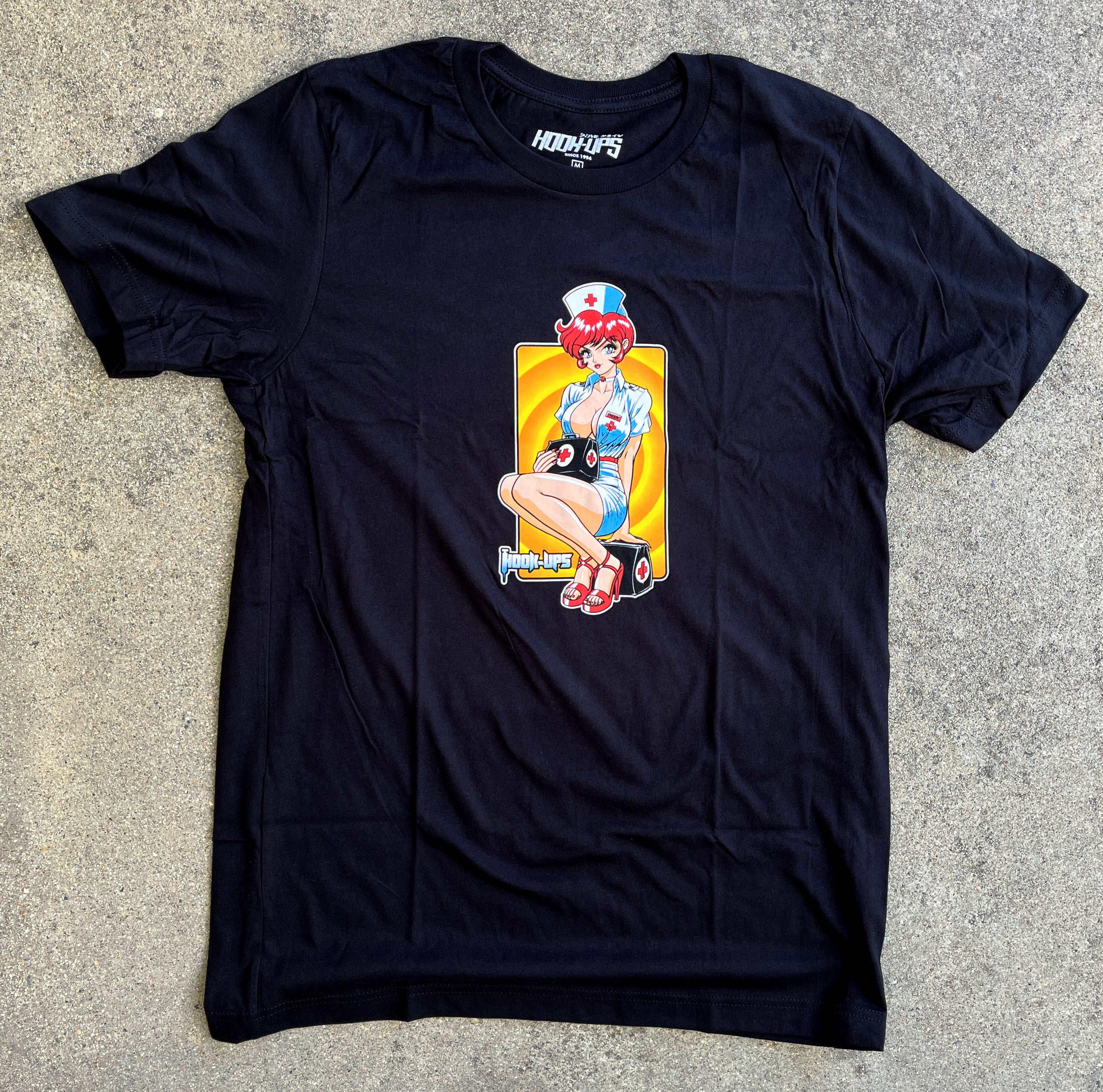 Nurse Trixie T-shirt - BLACK - Image 3