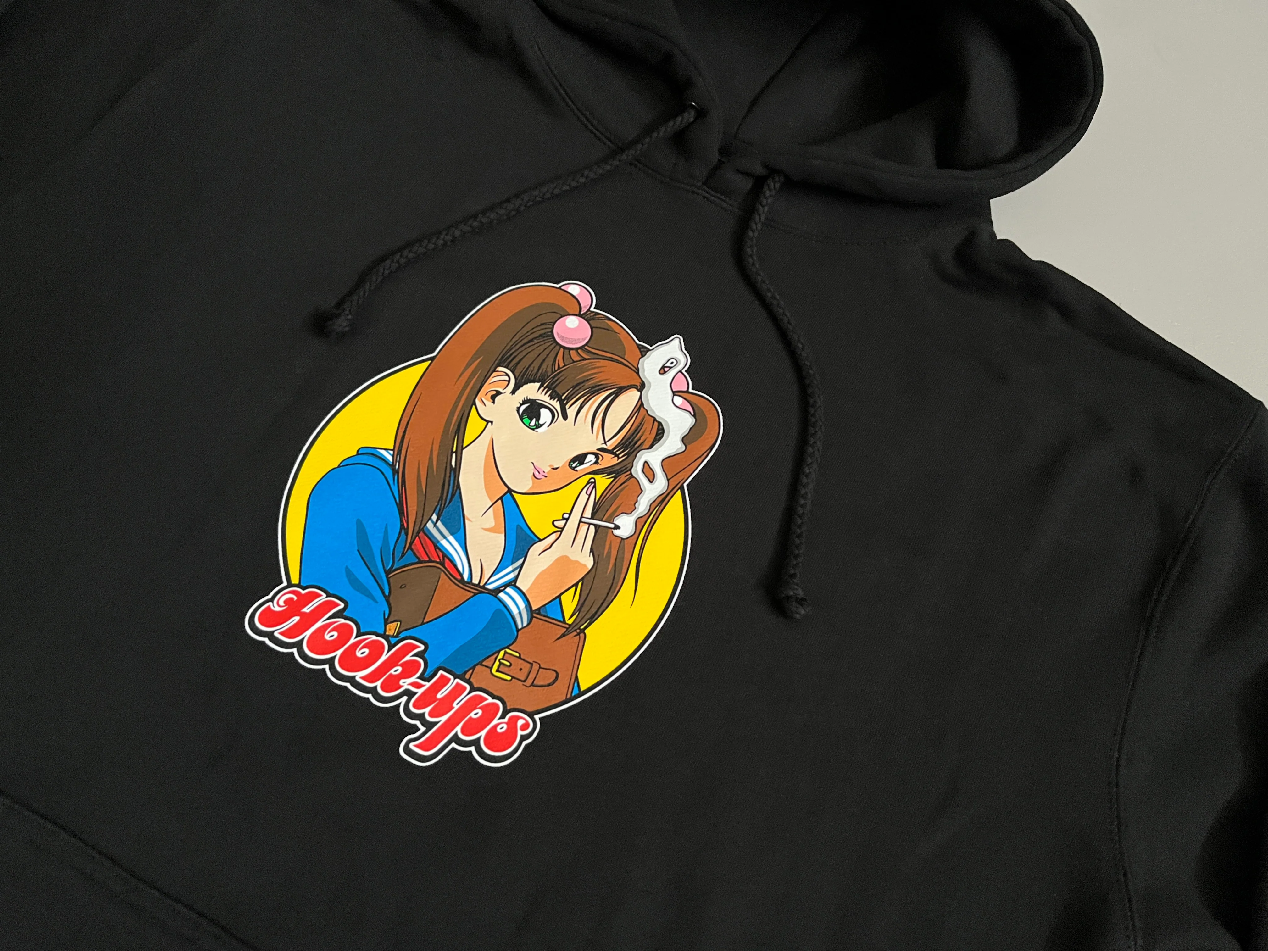 OG Sakura HEAVYWEIGHT HOODED SWEATSHIRT - BLACK - Image 2