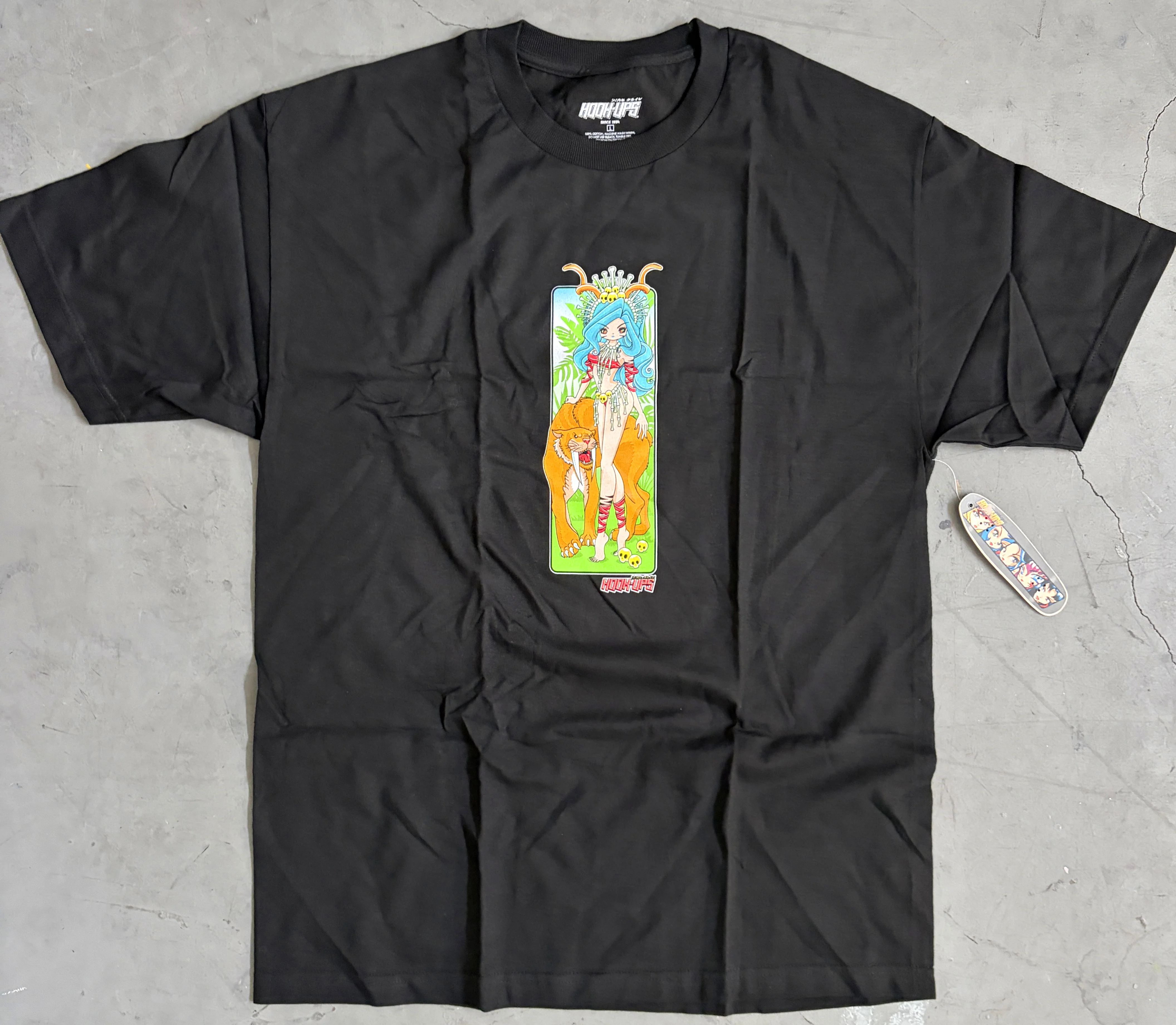 Princess Bone Bone - BLACK T-SHIRT - NEW OLD STOCK FROM 2010 - Image 3
