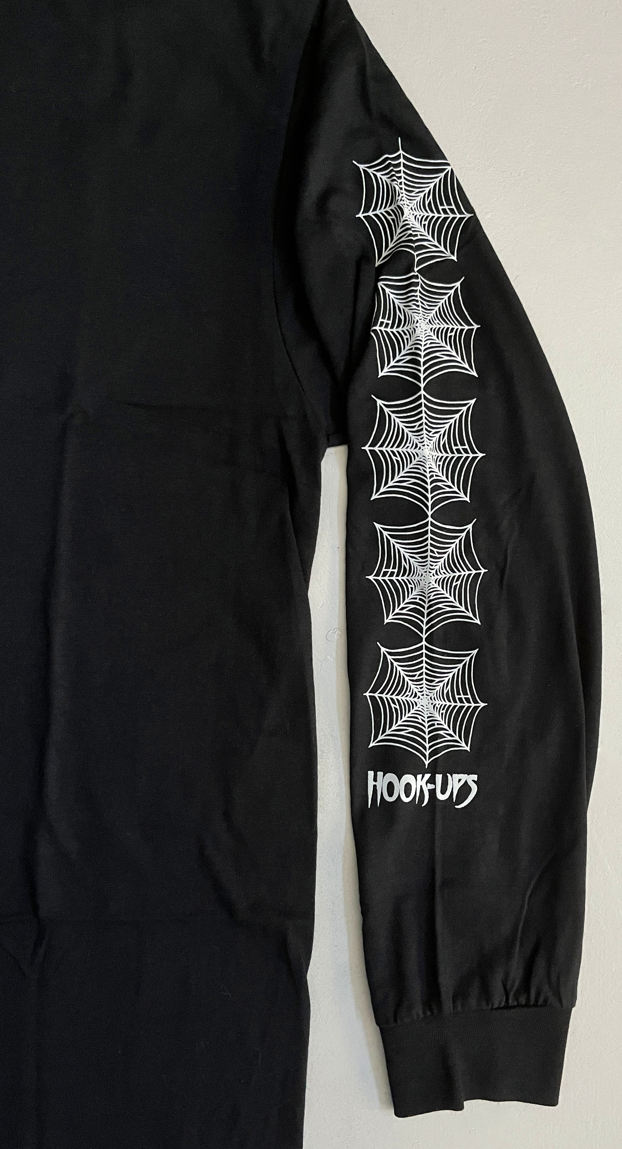 Raven LONG SLEEVE t-shirt BLACK - Image 4