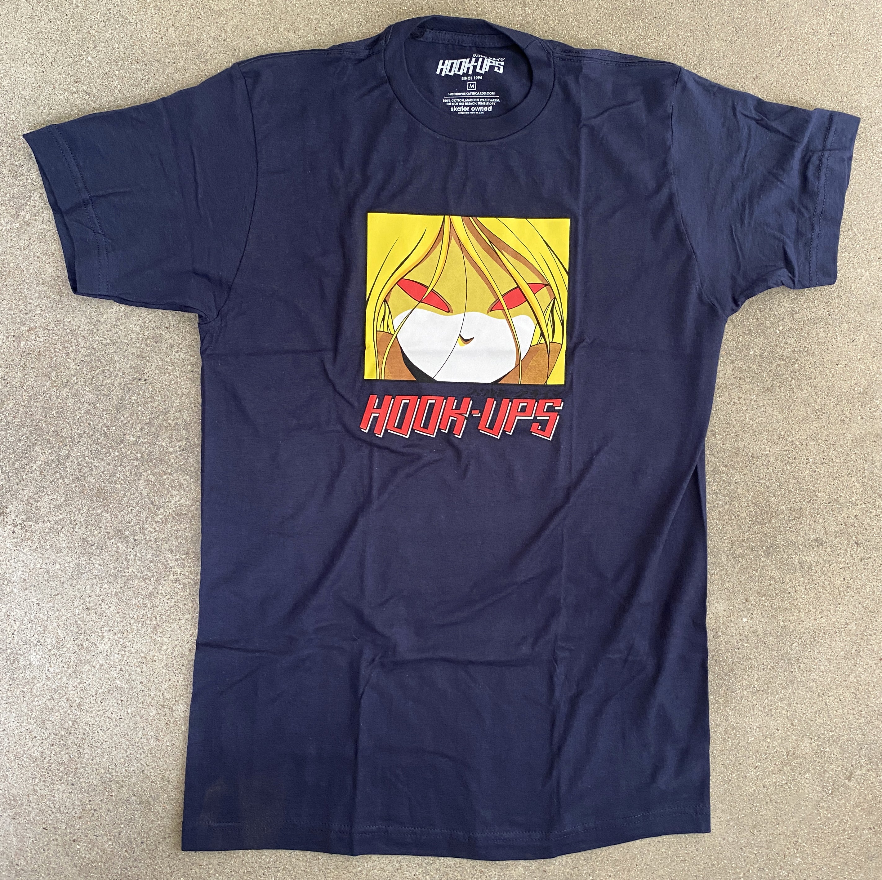Red Eyes T-shirt - NAVY BLUE - Image 3