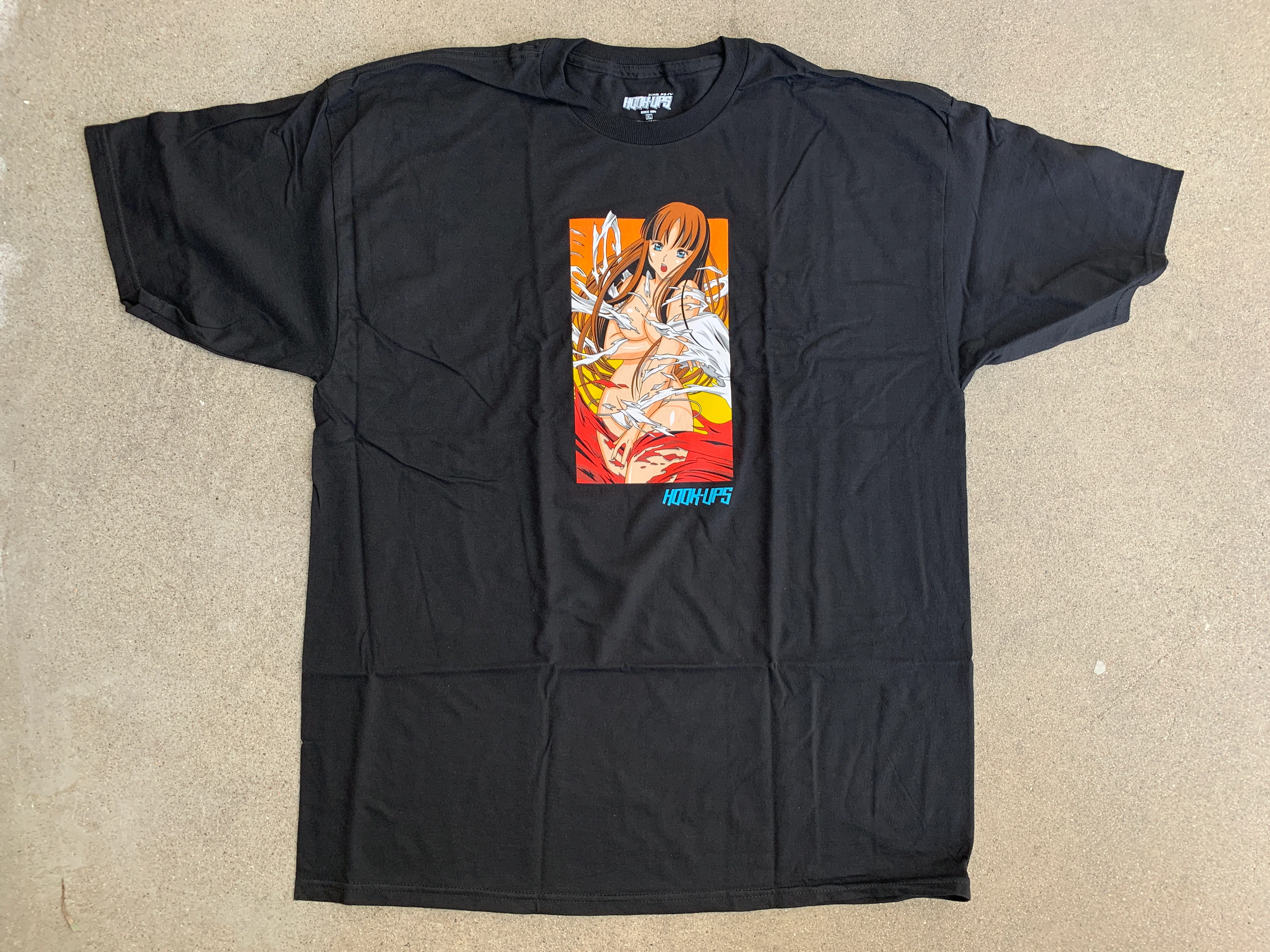 Shredded T-shirt - BLACK - Image 2