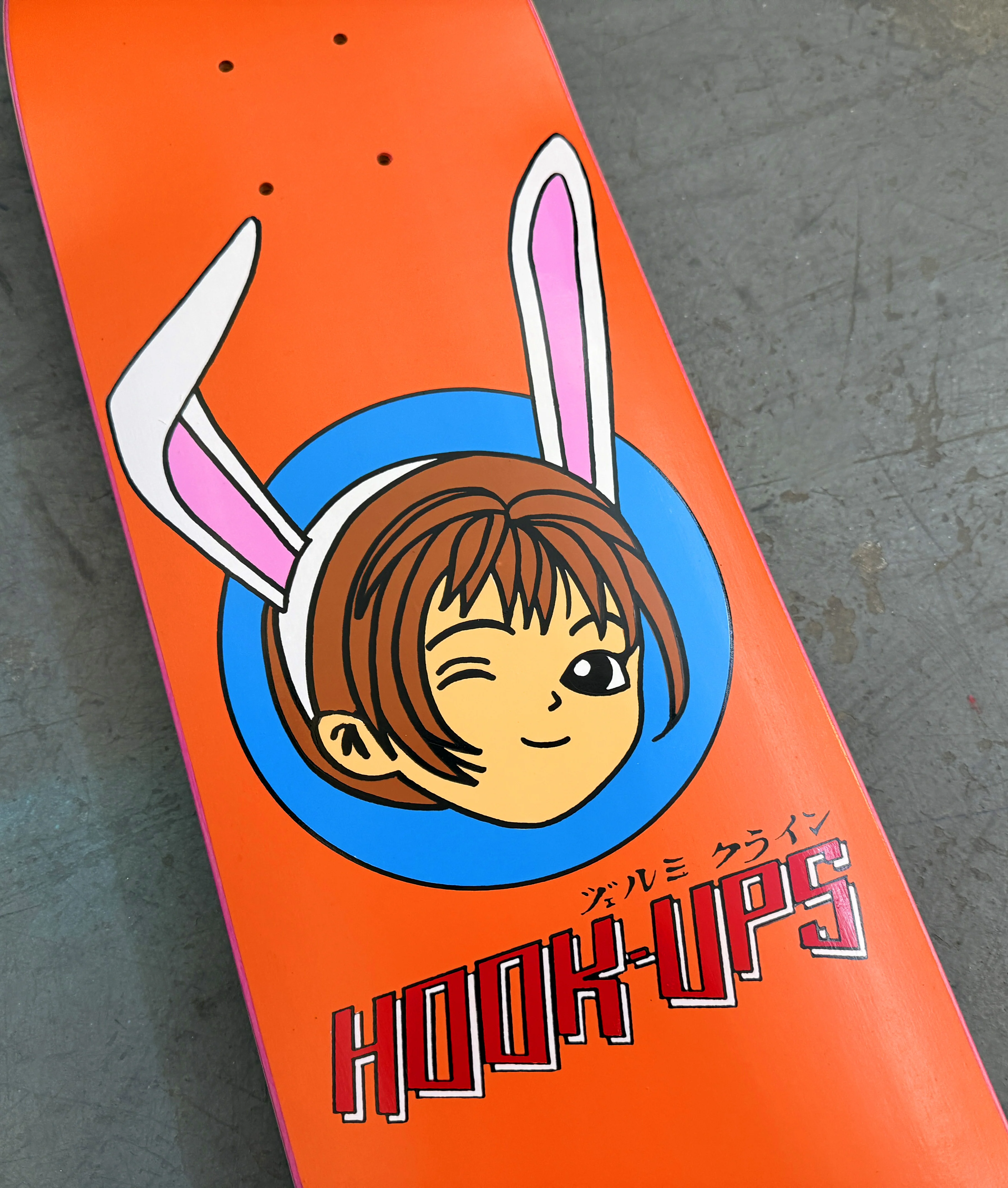 SIGNED Bunny Girl 7.5 X 31 HAND SCREENED - Image 3