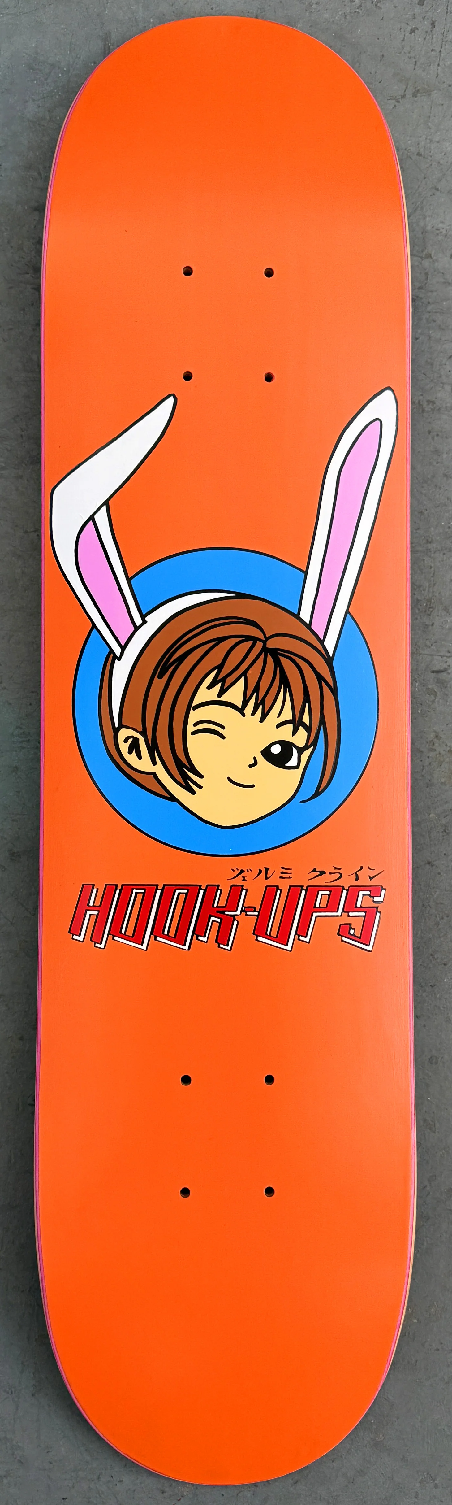 SIGNED Bunny Girl 7.5 X 31 HAND SCREENED - Image 5