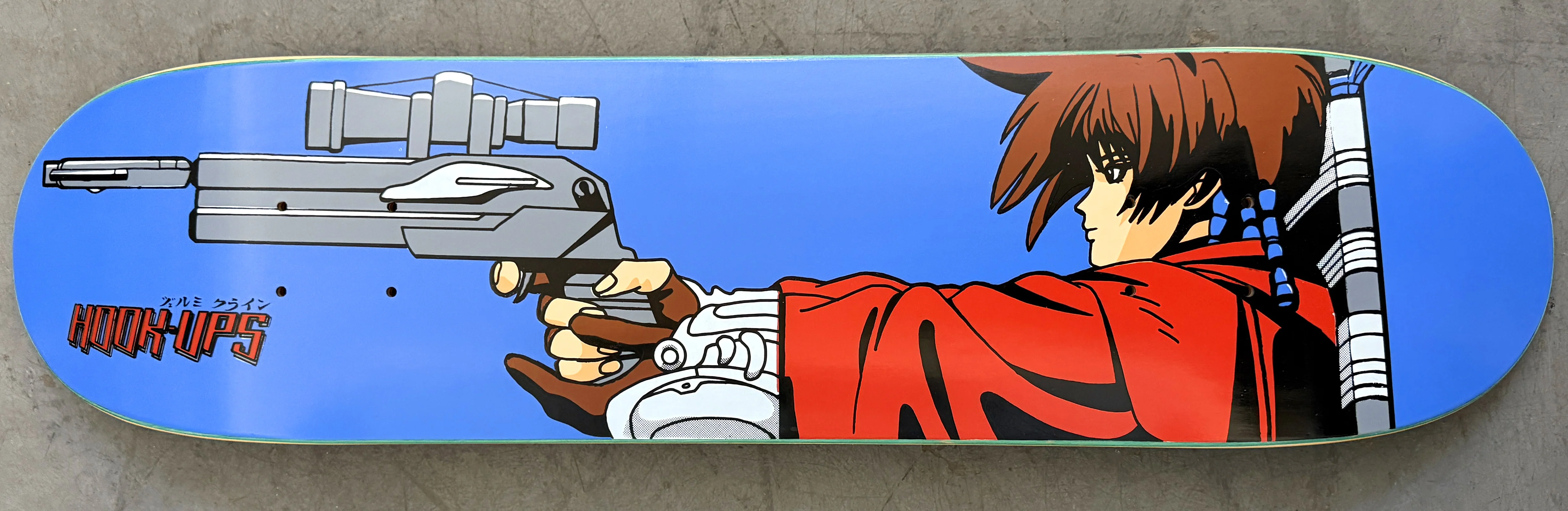 SIGNED Iria Hunter BLUE 7.5 X 31 HAND SCREENED - Image 4