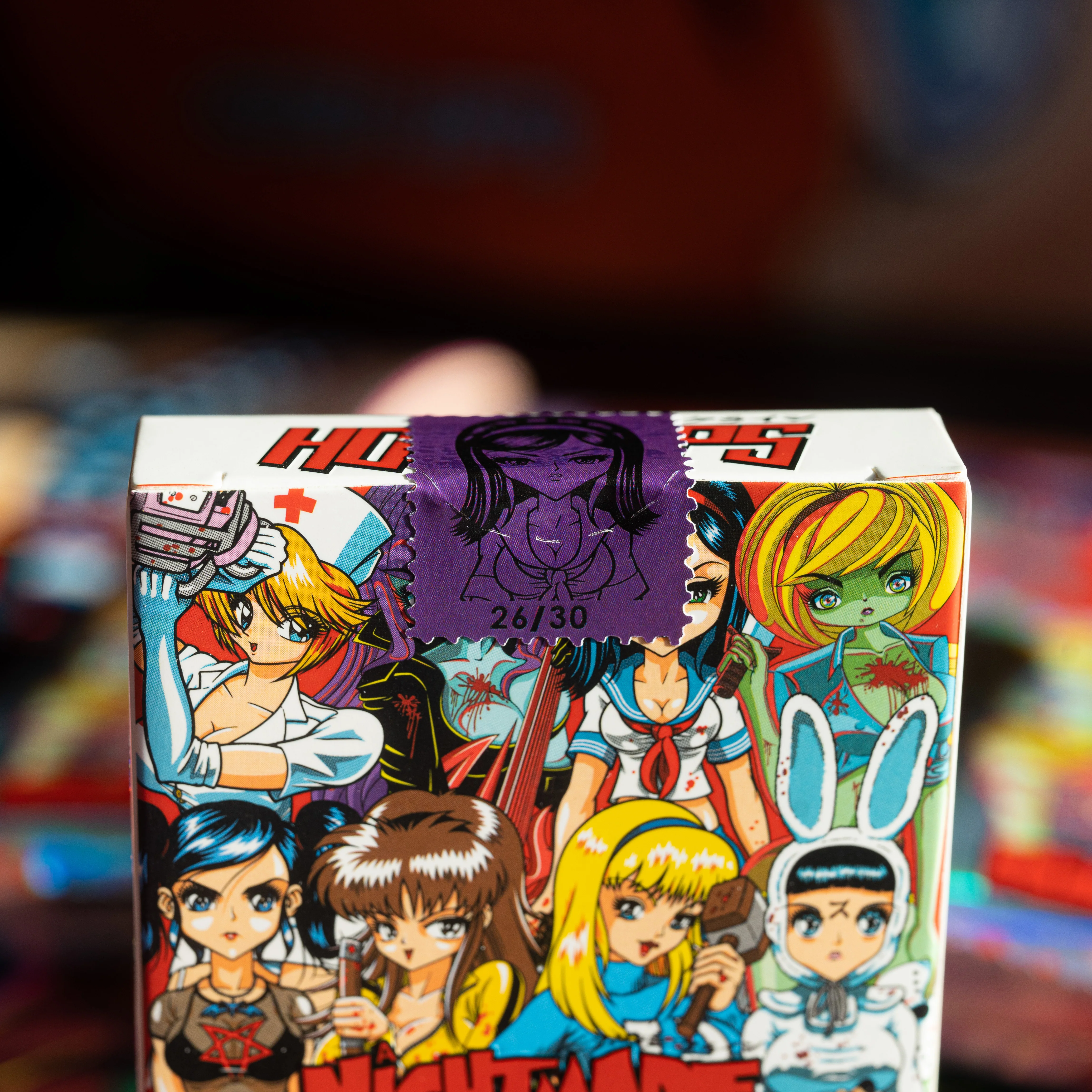 TRICK OR TREAT PLAYING CARDS - ALL CARDS ARE GILDED & NUMBERED *BLIND PACKS* - Image 8
