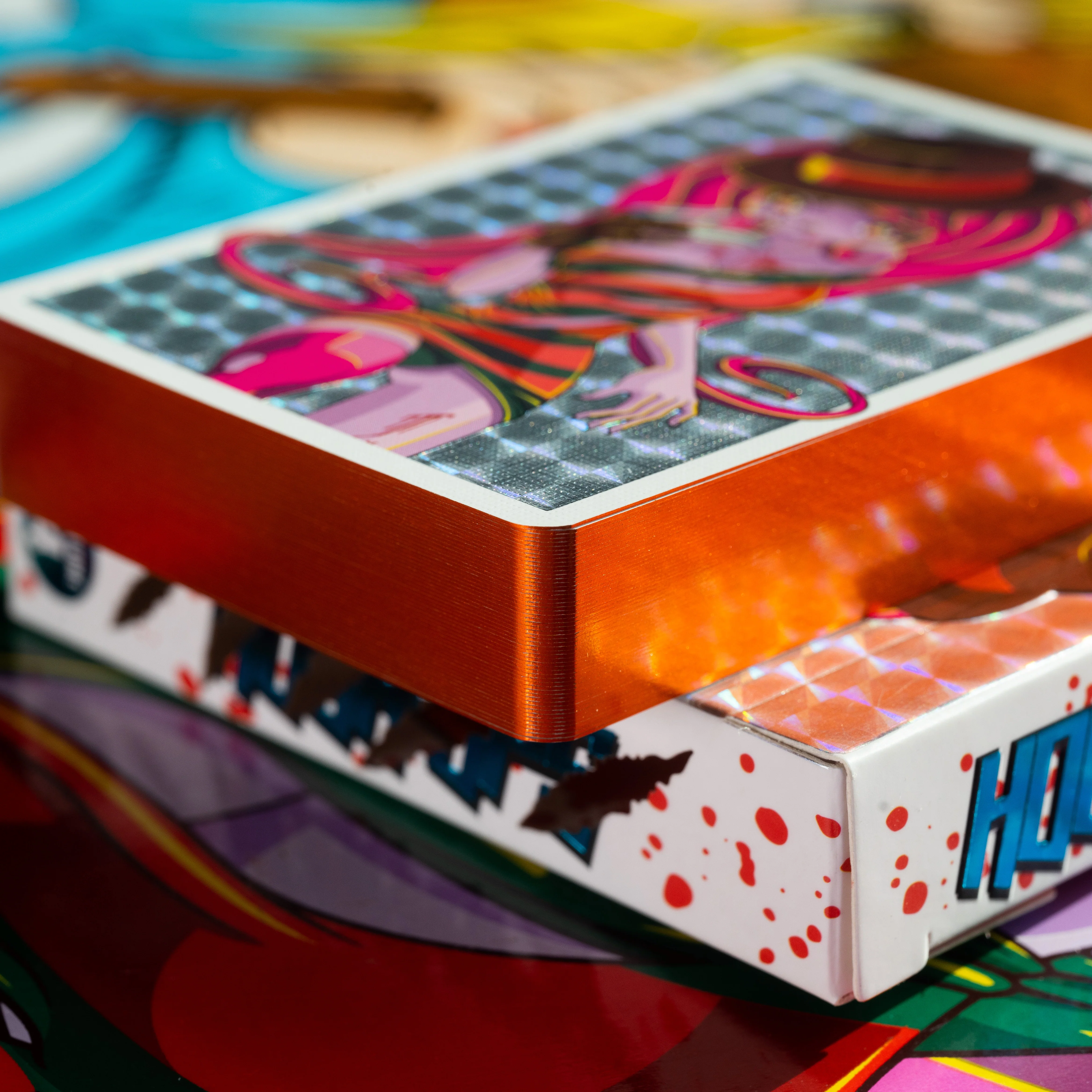 TRICK OR TREAT PLAYING CARDS - ALL CARDS ARE GILDED & NUMBERED *BLIND PACKS* - Image 14