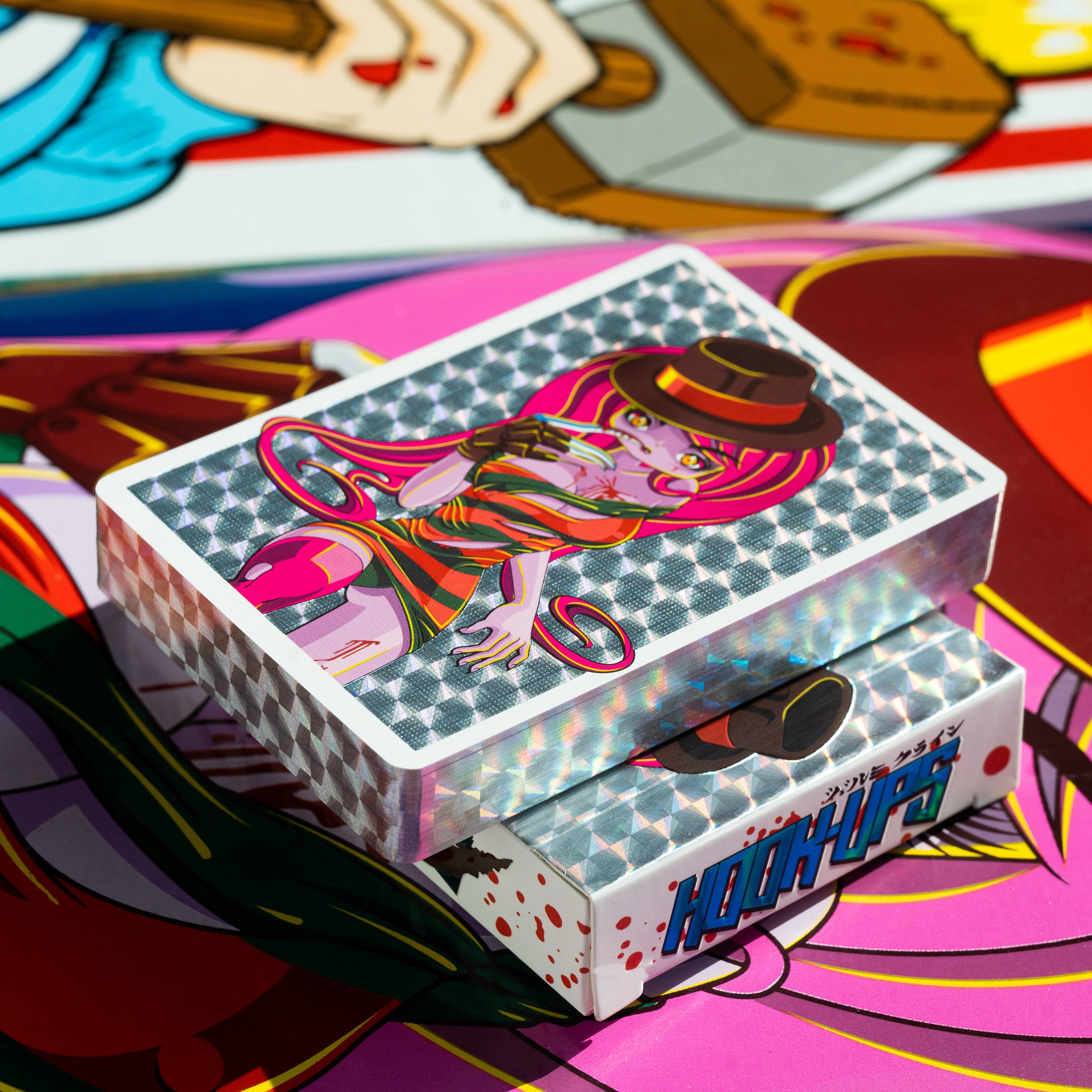 TRICK OR TREAT PLAYING CARDS - ALL CARDS ARE GILDED & NUMBERED *BLIND PACKS* - Image 20