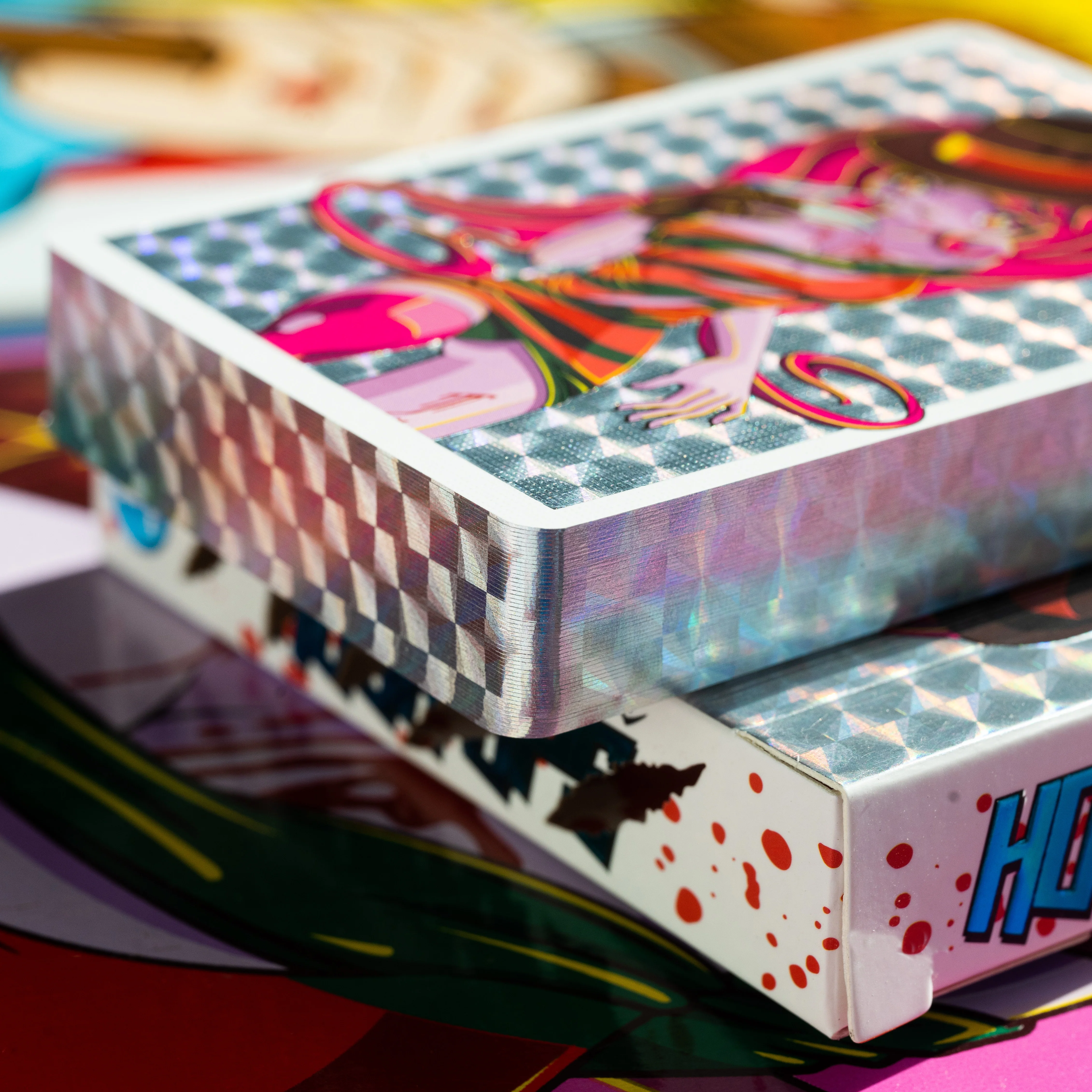 TRICK OR TREAT PLAYING CARDS - ALL CARDS ARE GILDED & NUMBERED *BLIND PACKS* - Image 33